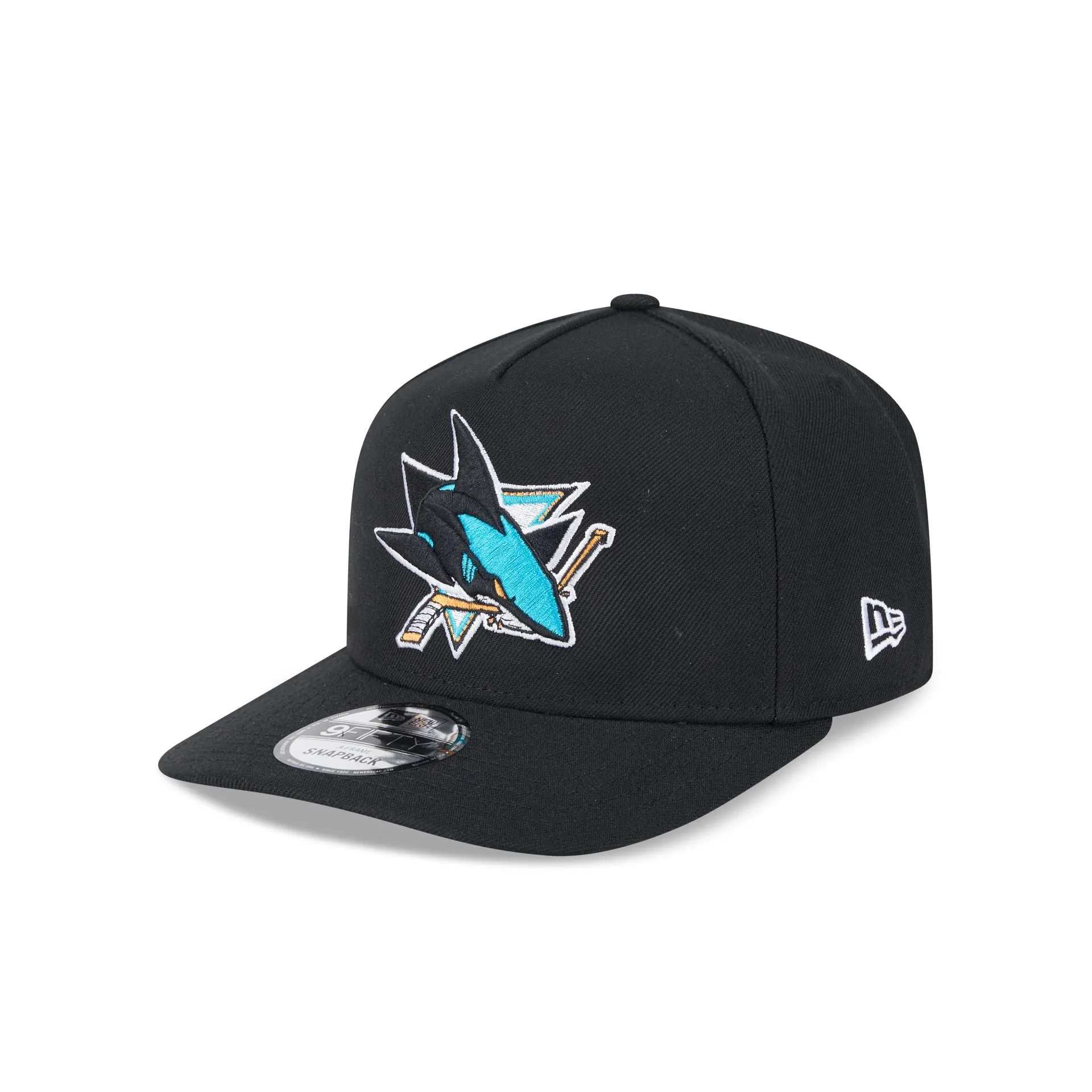 San Jose Sharks Team 9FIFTY A-Frame Snapback Hat sold by New Era