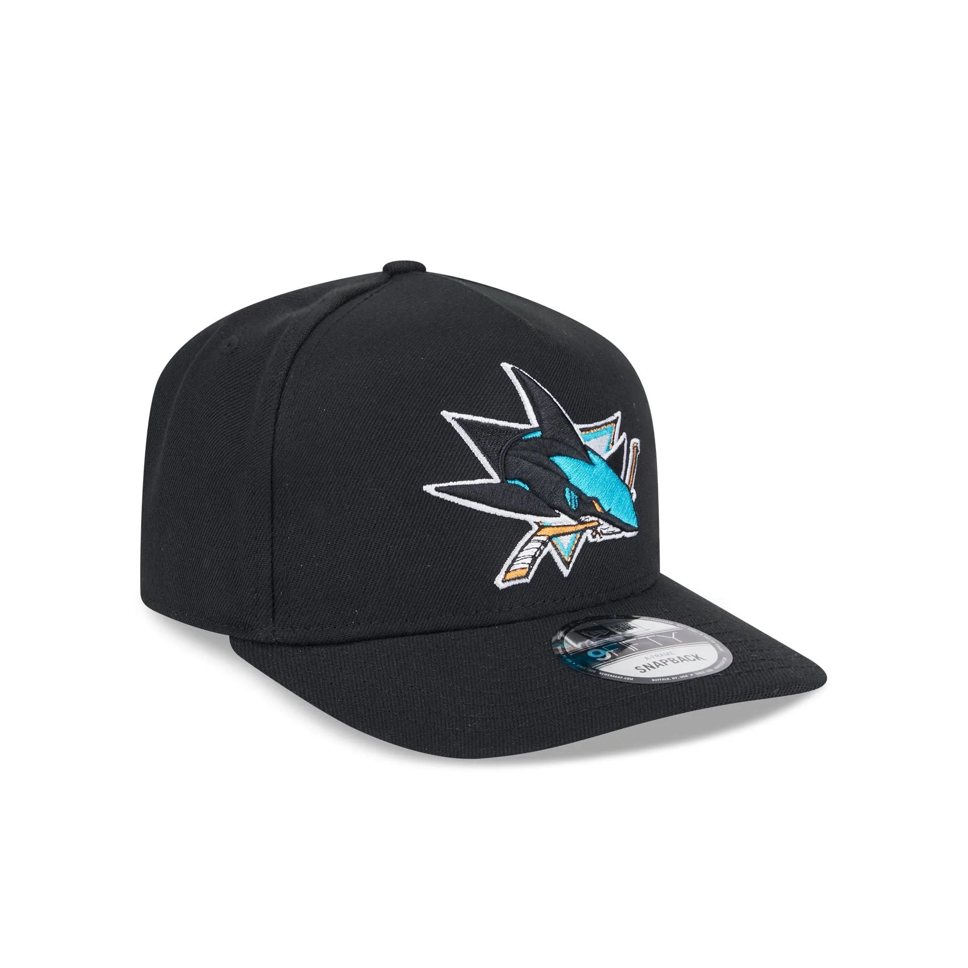 San Jose Sharks Team 9FIFTY A-Frame Snapback Hat sold by New Era product image thumbnail 3