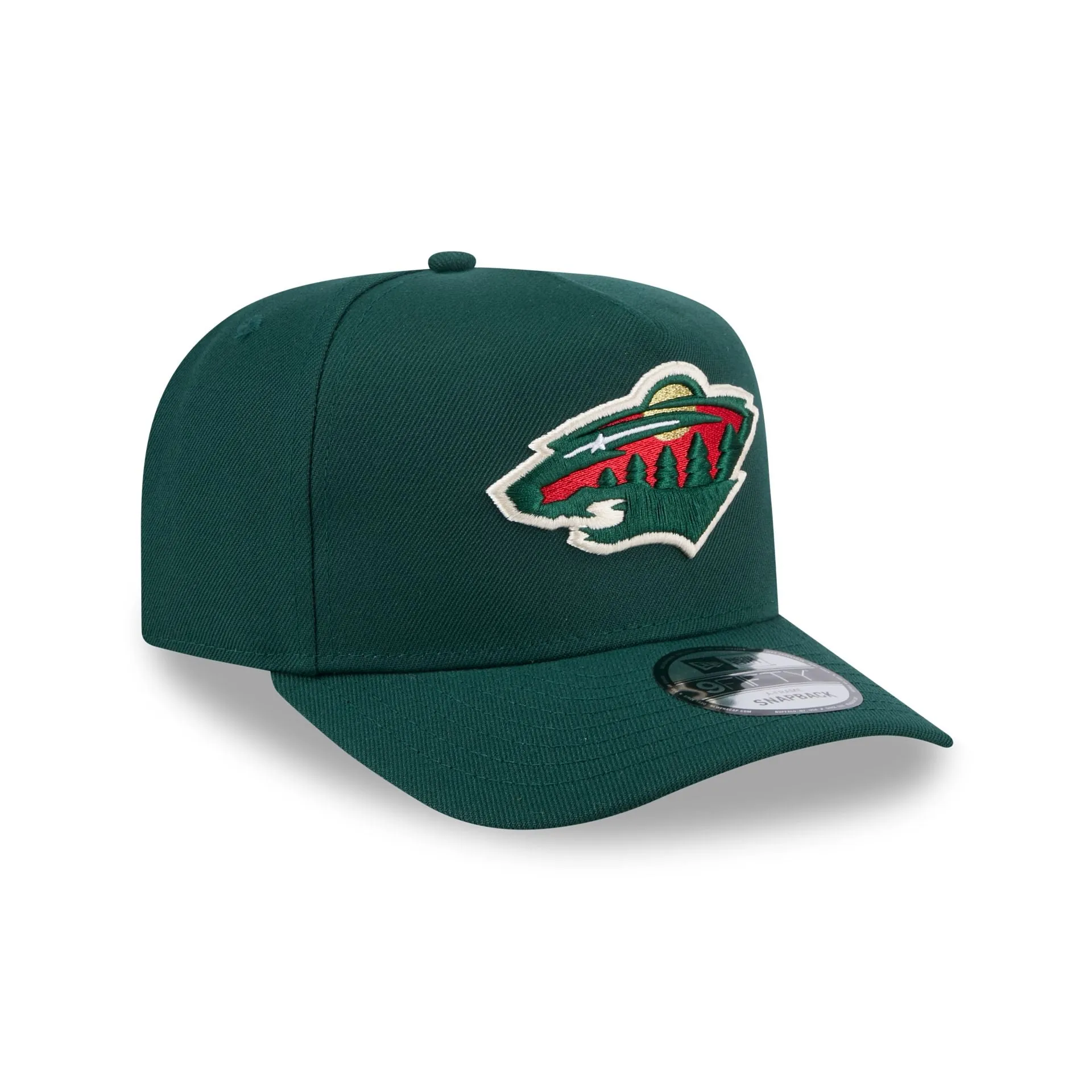 Minnesota Wild Team 9FIFTY A-Frame Snapback Hat sold by New Era product image thumbnail 3