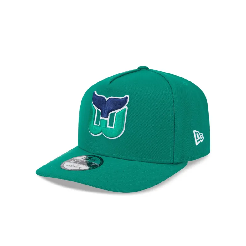 Hartford Whalers Team 9FIFTY A-Frame Snapback Hat sold by New Era