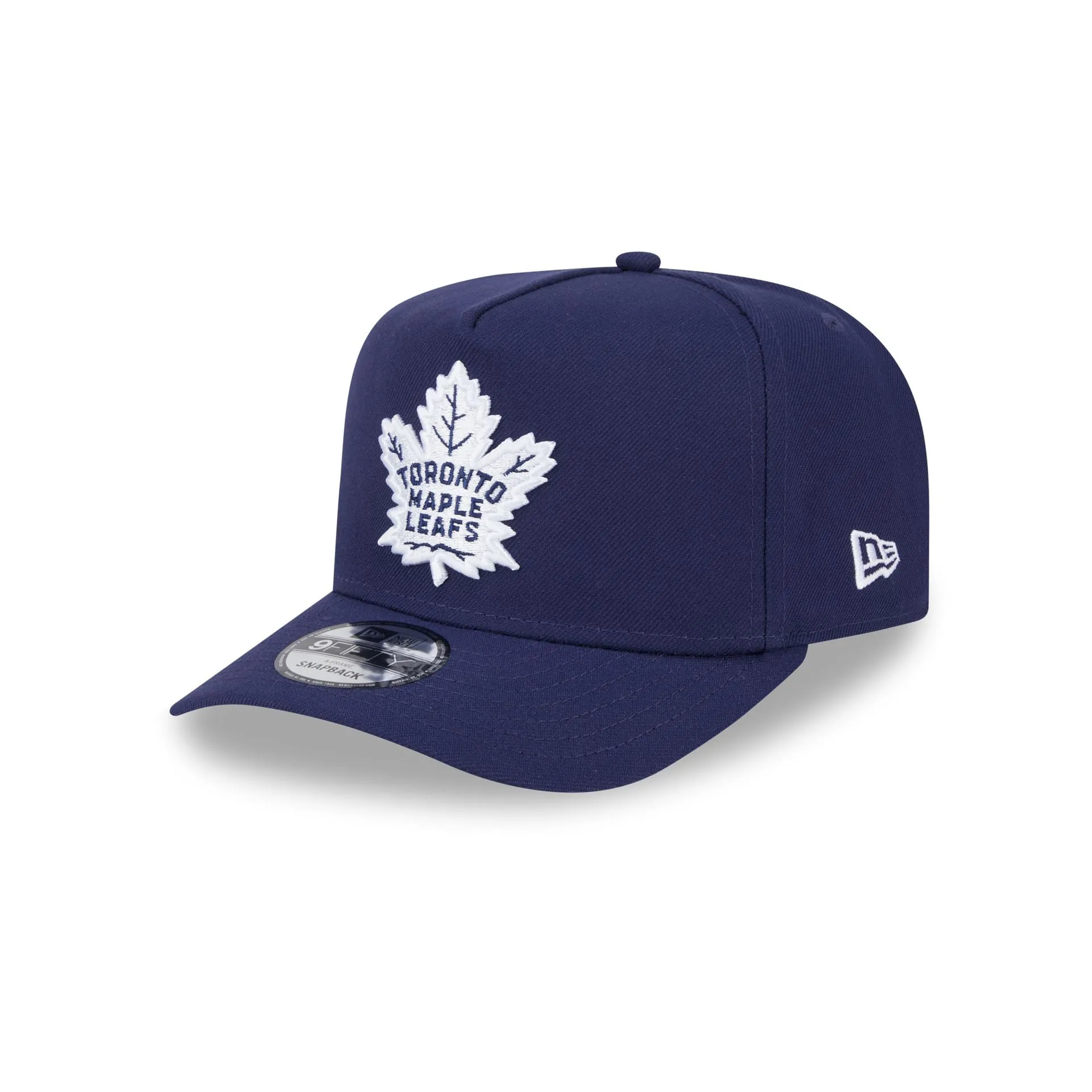 Toronto Maple Leafs Team 9FIFTY A-Frame Snapback Hat sold by New Era