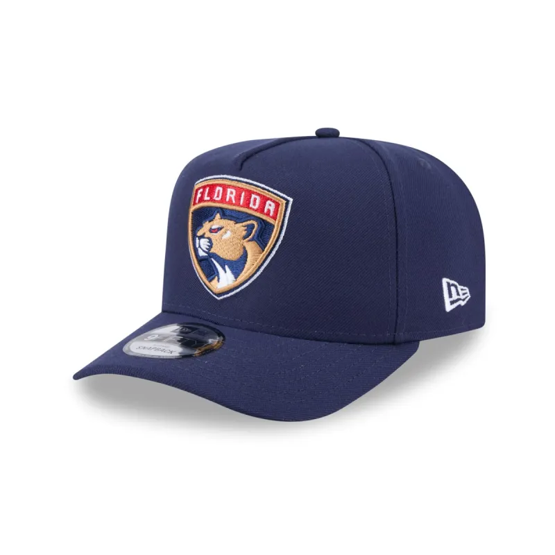 Florida Panthers Team 9FIFTY A-Frame Snapback Hat sold by New Era