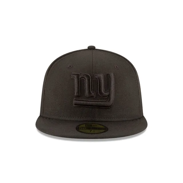 New York Giants Black On Black 59FIFTY Fitted Hat sold by New Era product image thumbnail 2