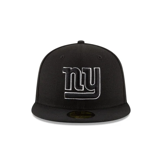 New York Giants Black & White 59FIFTY Fitted Hat sold by New Era product image thumbnail 2