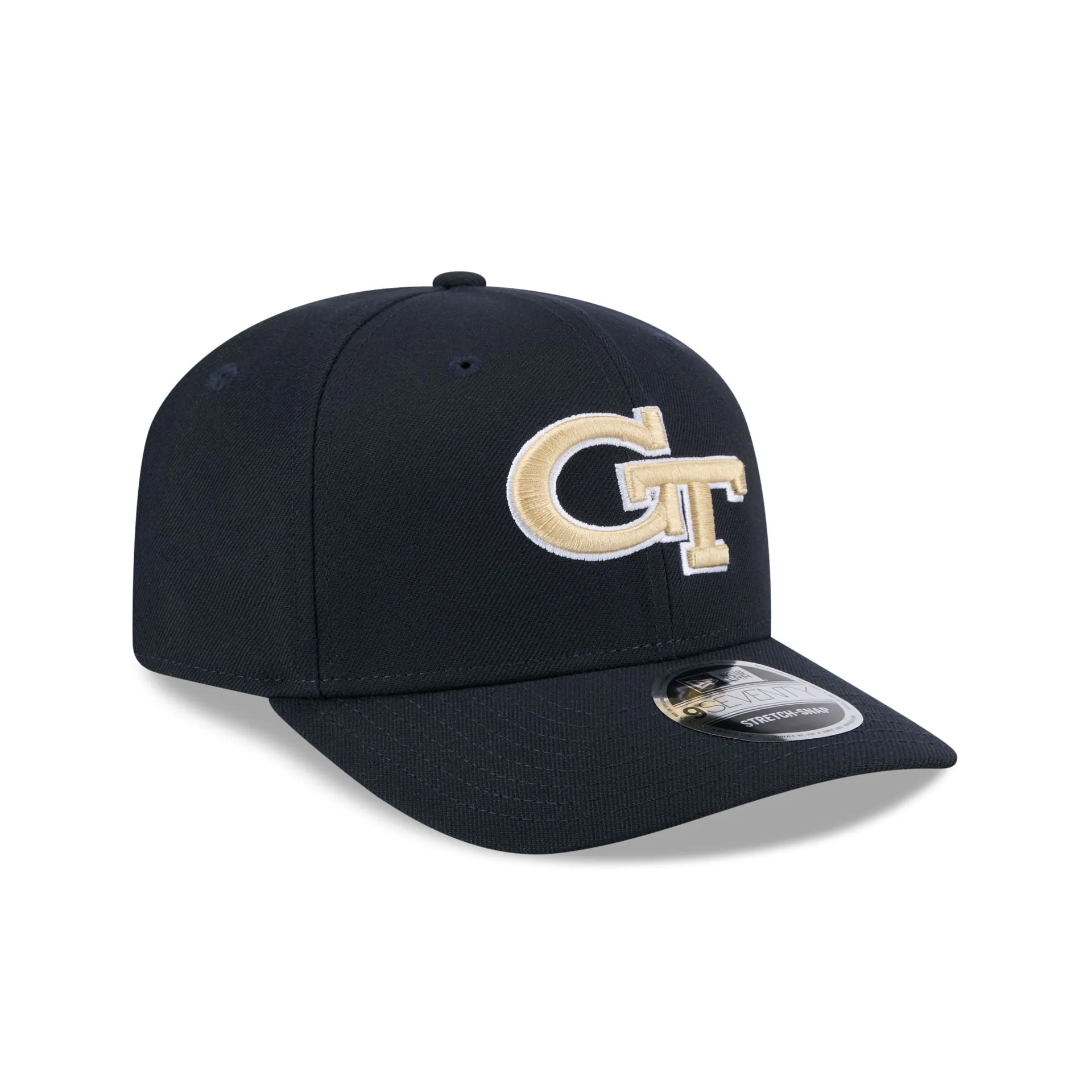 Georgia Tech Yellow Jackets Basic 9SEVENTY Stretch-Snap Hat sold by New Era product image thumbnail 3
