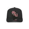 Florida State Seminoles Basic Black 9SEVENTY Stretch-Snap Hat sold by New Era