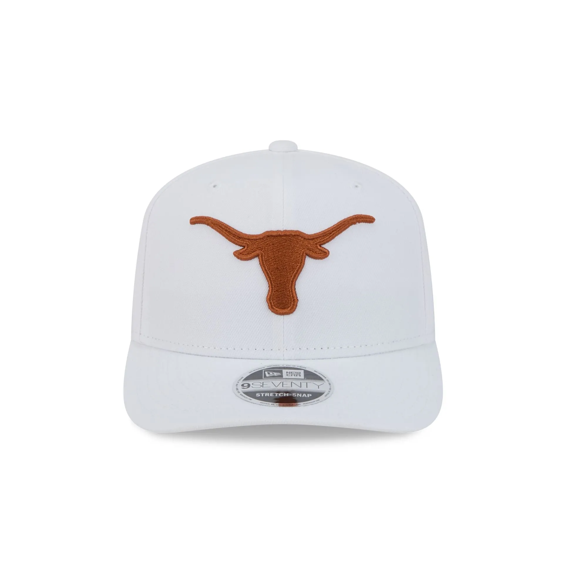 Texas Longhorns Basic White 9SEVENTY Stretch-Snap Hat sold by New Era product image thumbnail 2