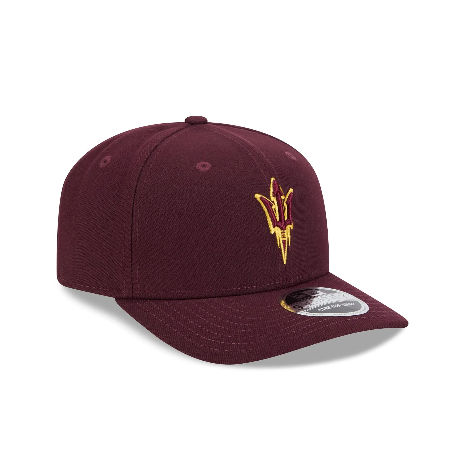 Arizona State Sun Devils Basic 9SEVENTY Stretch-Snap Hat sold by New Era product image thumbnail 3