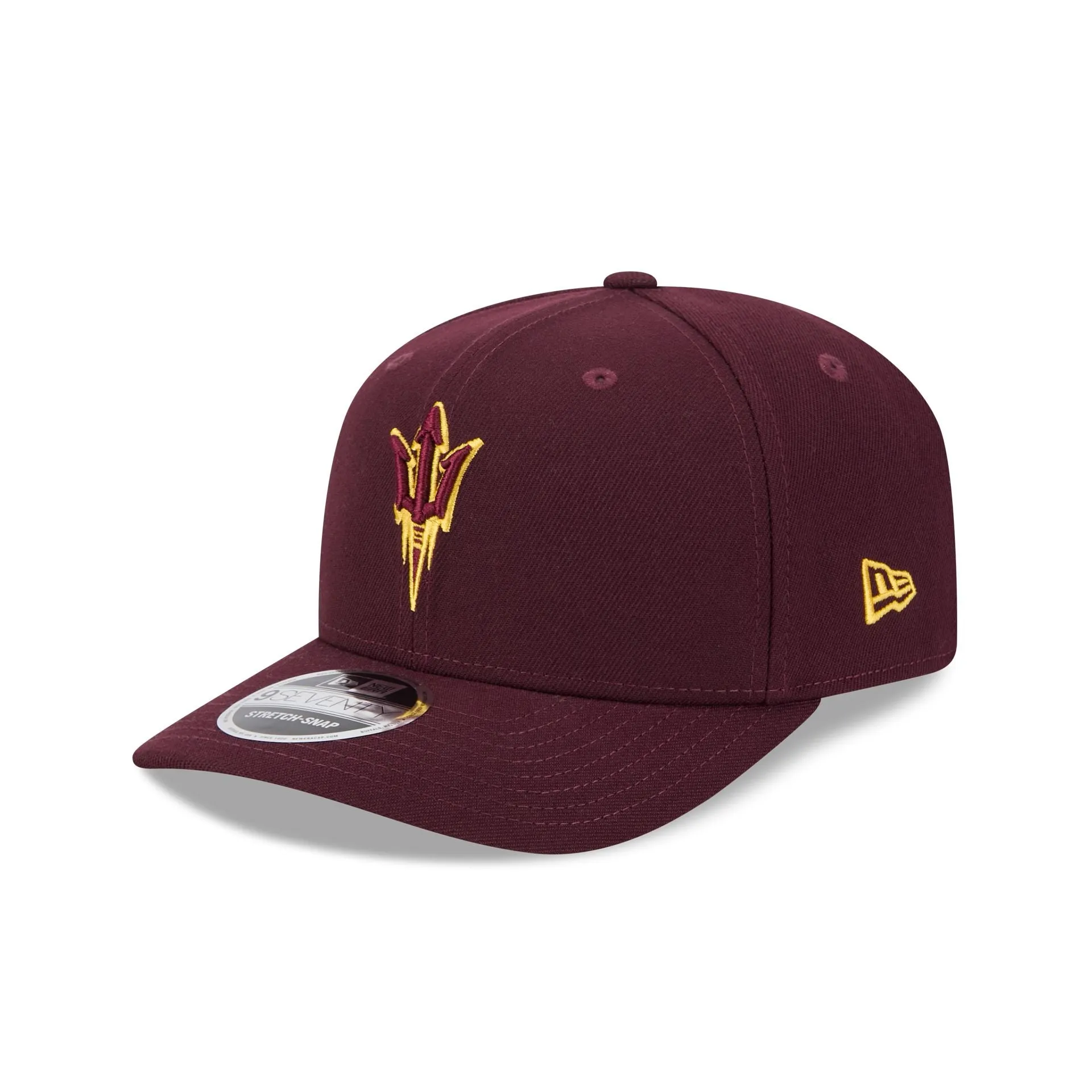 Arizona State Sun Devils Basic 9SEVENTY Stretch-Snap Hat sold by New Era