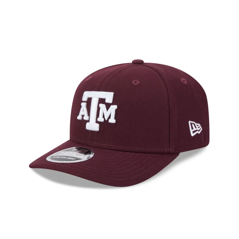 Texas A&M Aggies Basic 9SEVENTY Stretch-Snap Hat sold by New Era