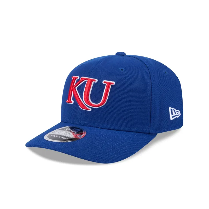 Kansas Jayhawks Basic 9SEVENTY Stretch-Snap Hat sold by New Era