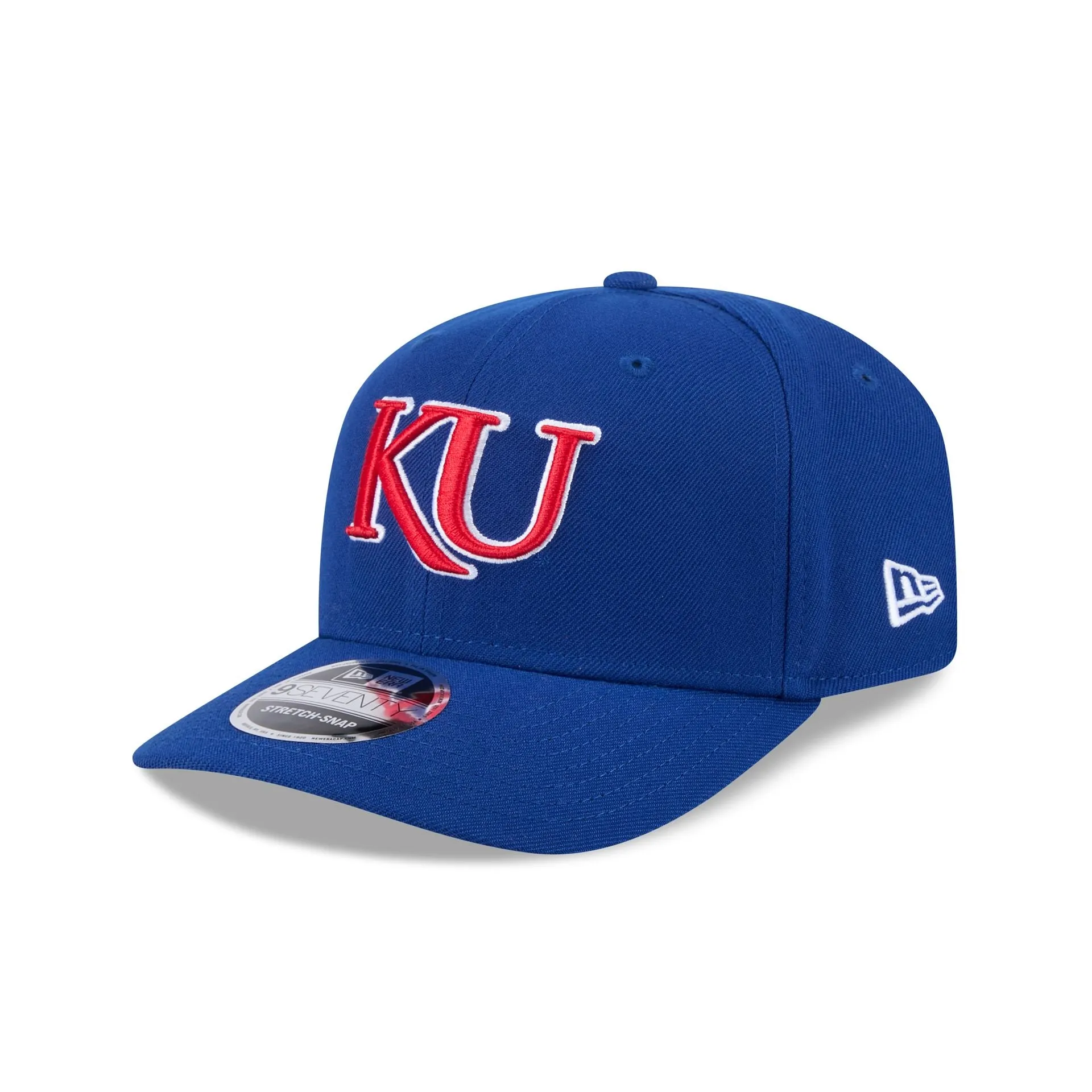 Kansas Jayhawks Basic 9SEVENTY Stretch-Snap Hat sold by New Era