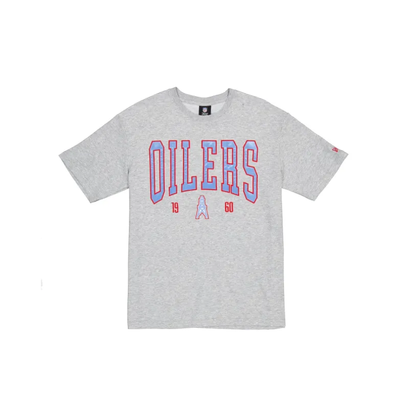 Oilers Sport Classics Gray T-Shirt sold by New Era