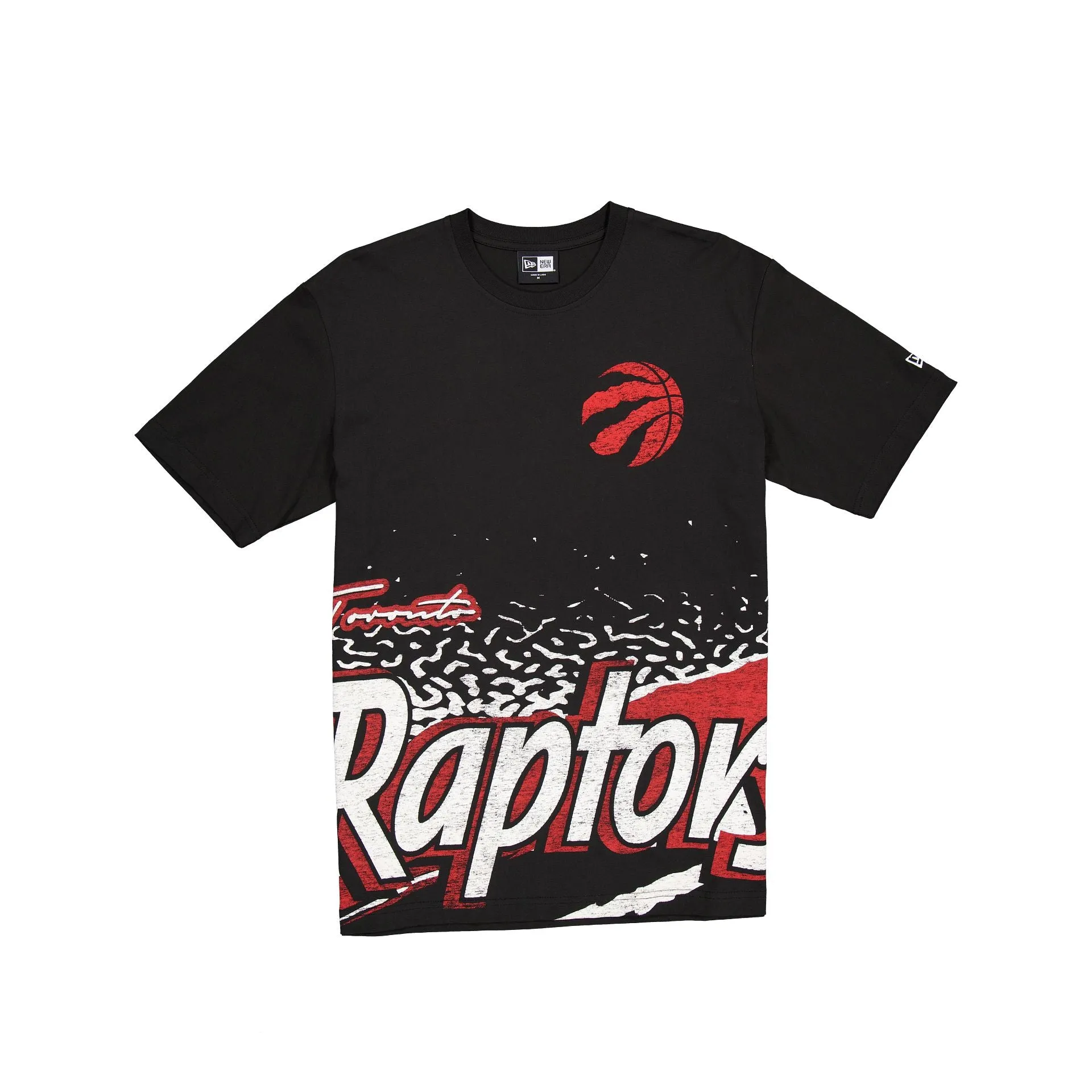 Toronto Raptors Sport Classics Black T-Shirt sold by New Era