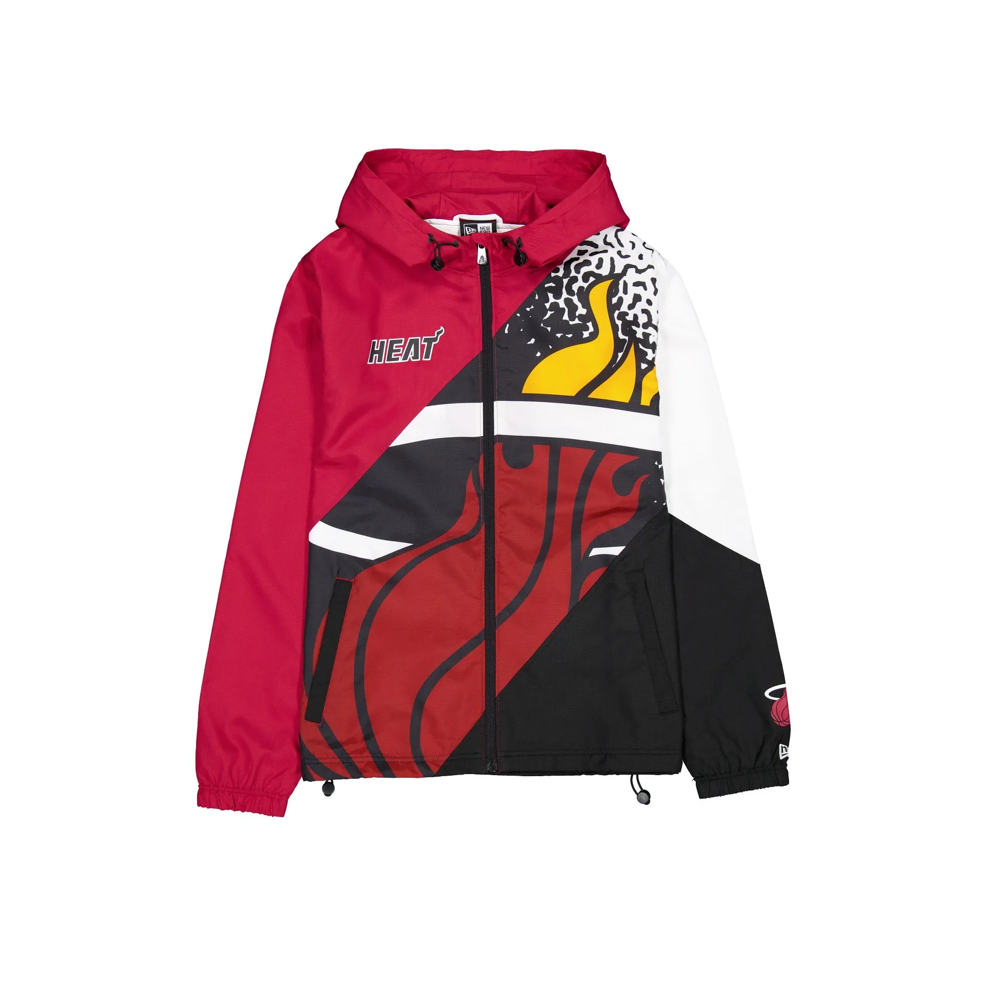 Miami Heat Sport Classics Color Block Windbreaker sold by New Era