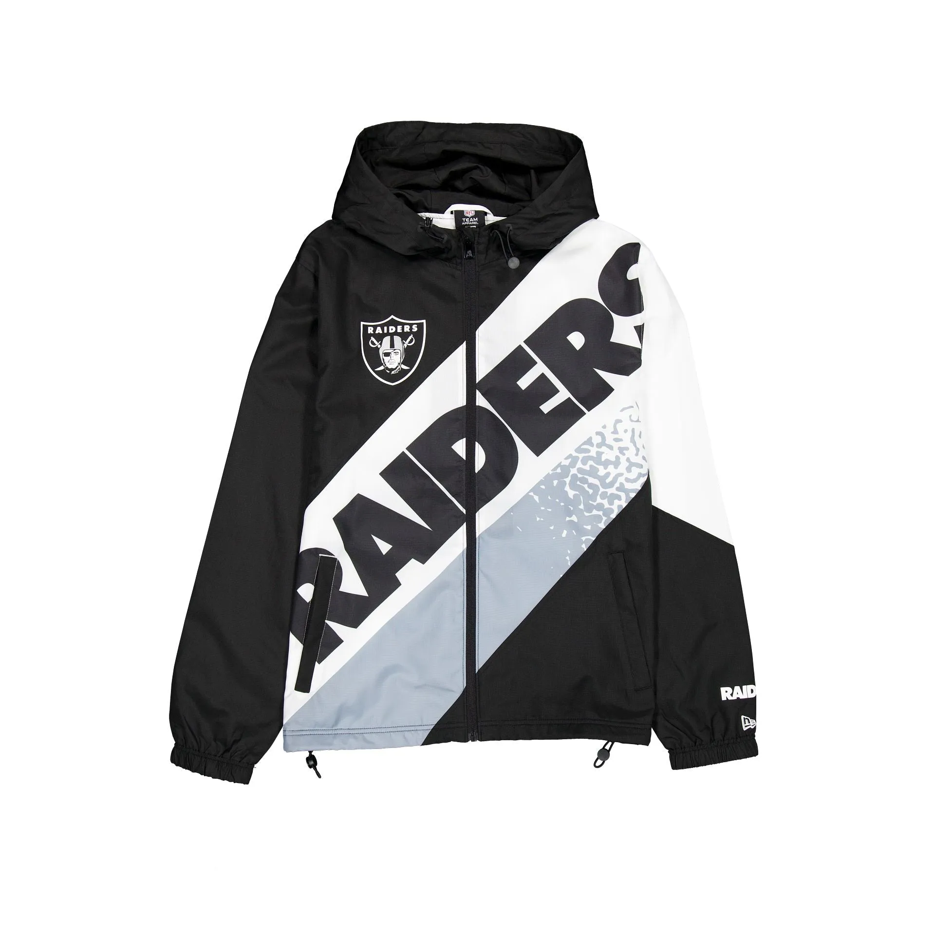 Las Vegas Raiders Sport Classics Color Block Windbreaker sold by New Era