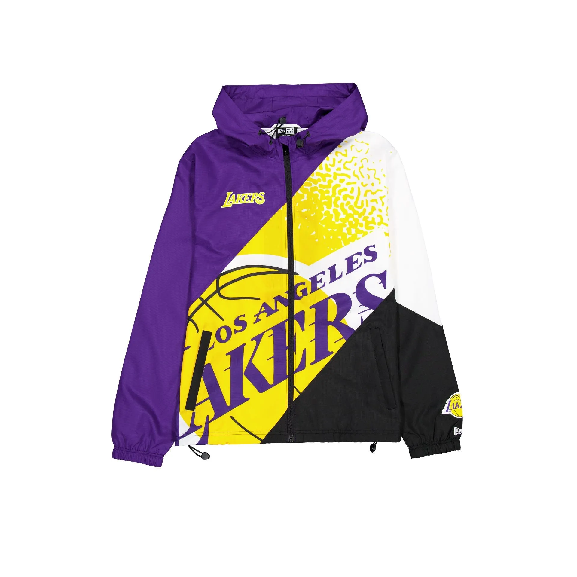 Los Angeles Lakers Sport Classics Color Block Windbreaker sold by New Era