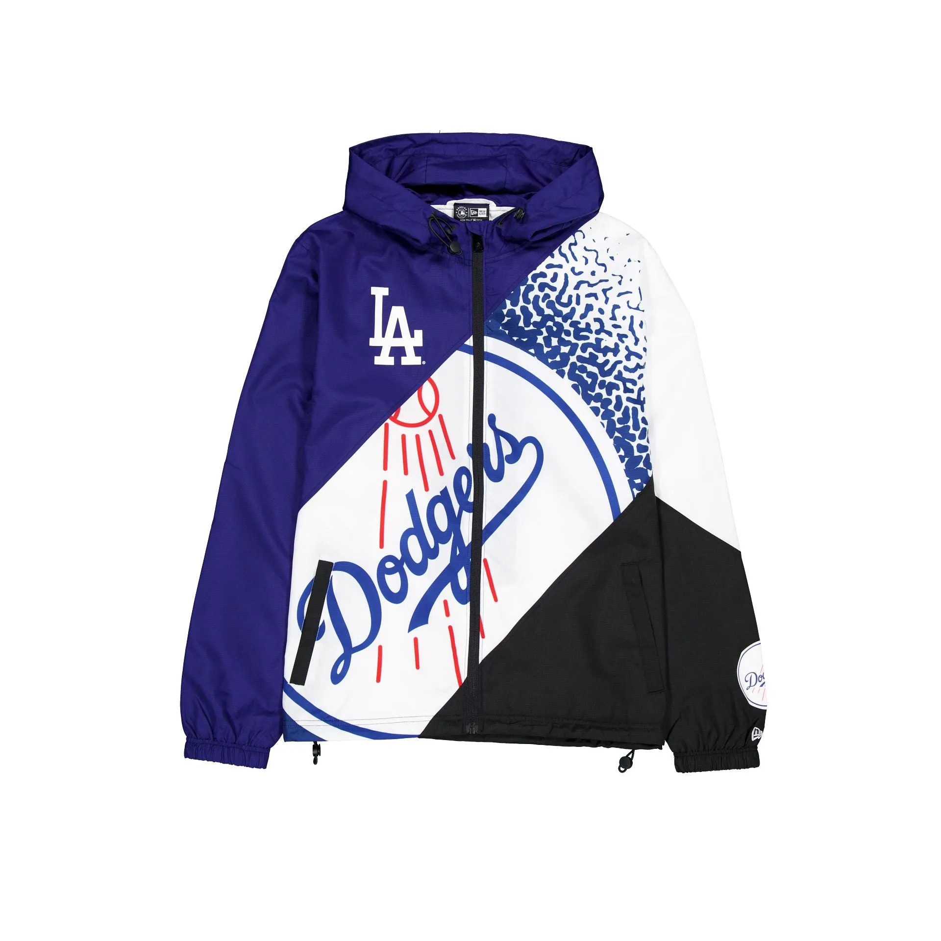 Los Angeles Dodgers Sport Classics Color Block Windbreaker sold by New Era
