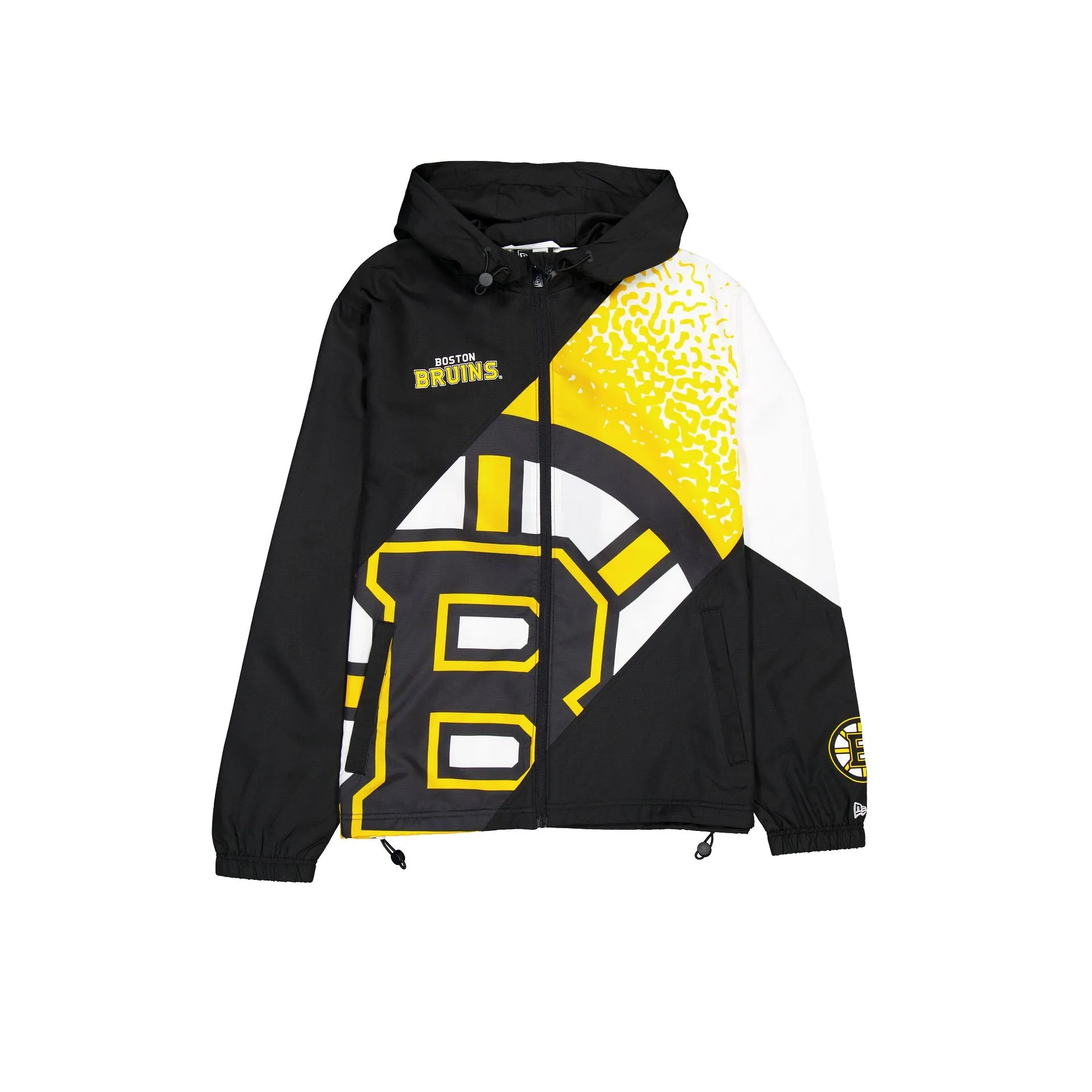 Boston Bruins Sport Classics Color Block Windbreaker sold by New Era