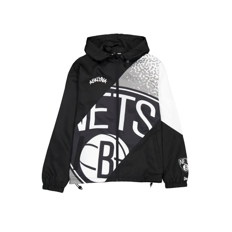 Brooklyn Nets Sport Classics Color Block Windbreaker sold by New Era