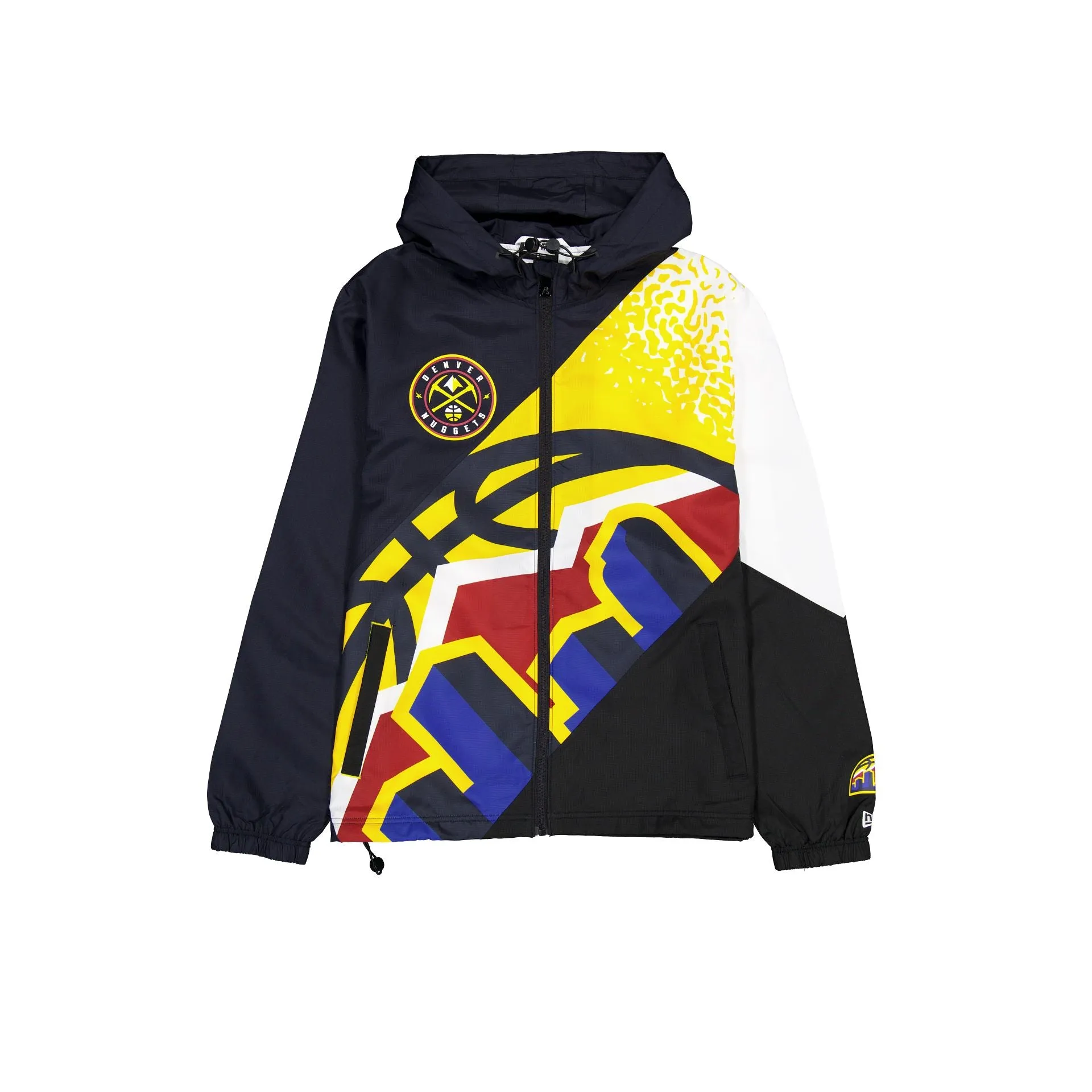 Denver Nuggets Sport Classics Color Block Windbreaker sold by New Era