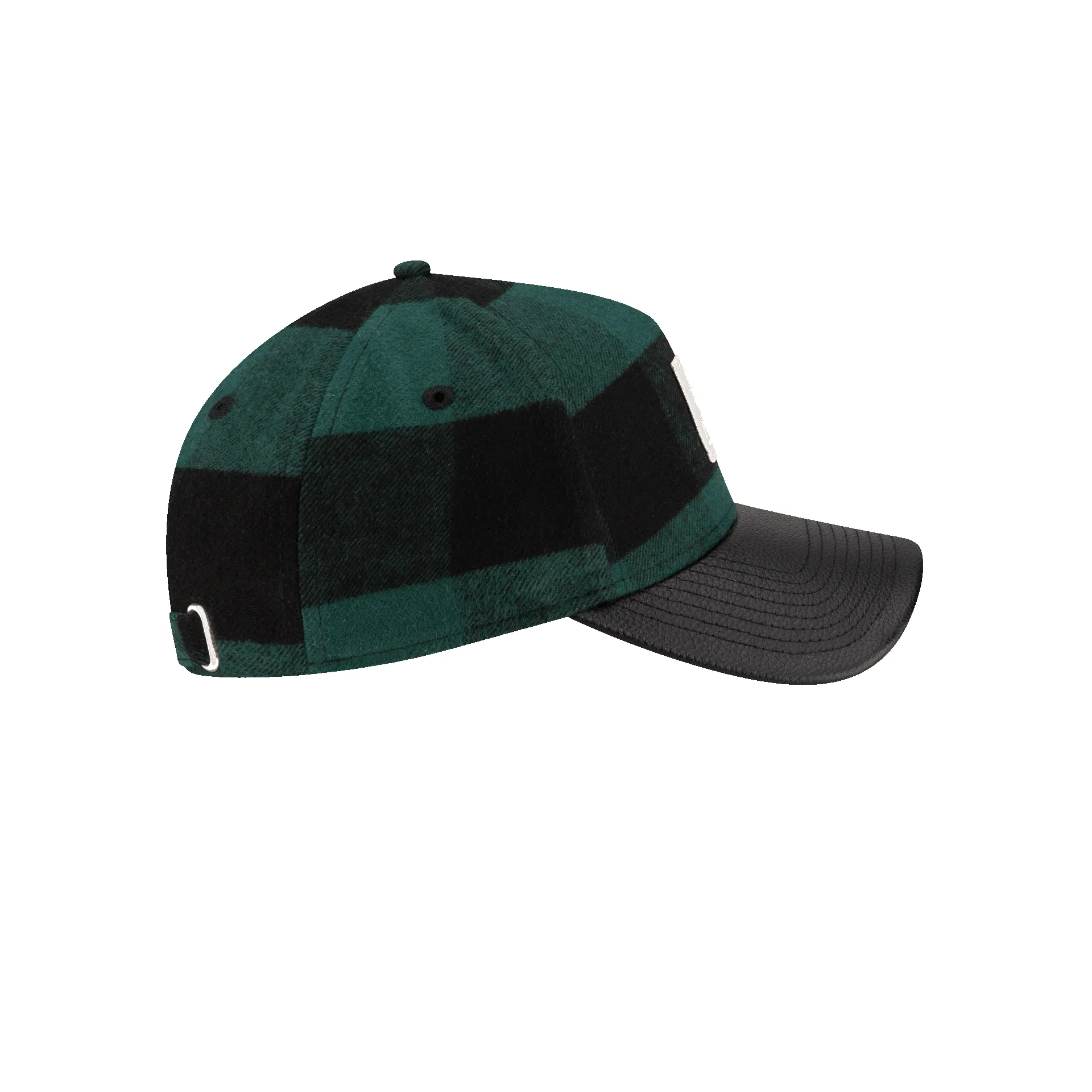 Brand New Era Lumber Plaid Kelly Green 9FORTY A-Frame Adjustable Hat sold by New Era product image thumbnail 5