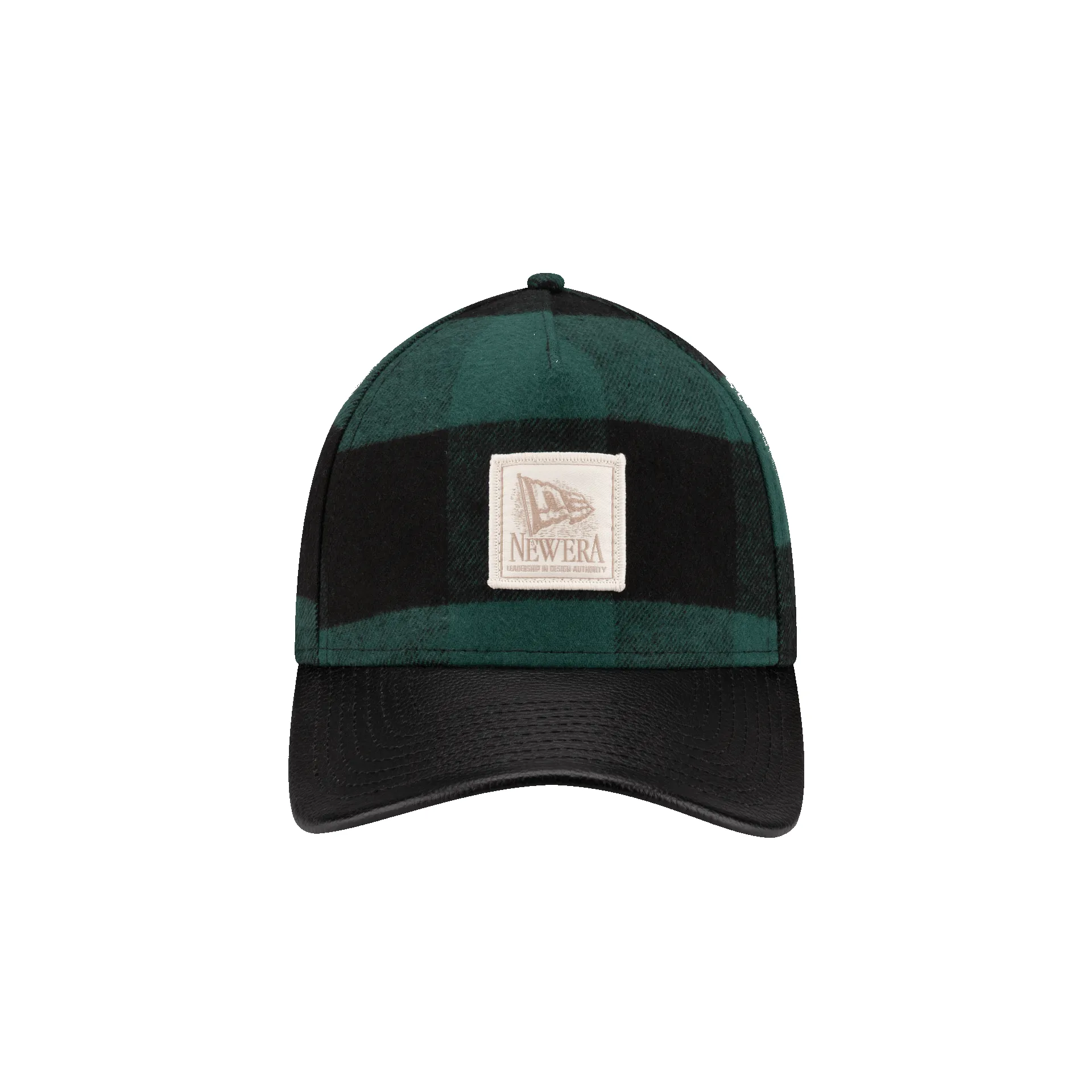 Brand New Era Lumber Plaid Kelly Green 9FORTY A-Frame Adjustable Hat sold by New Era product image thumbnail 2