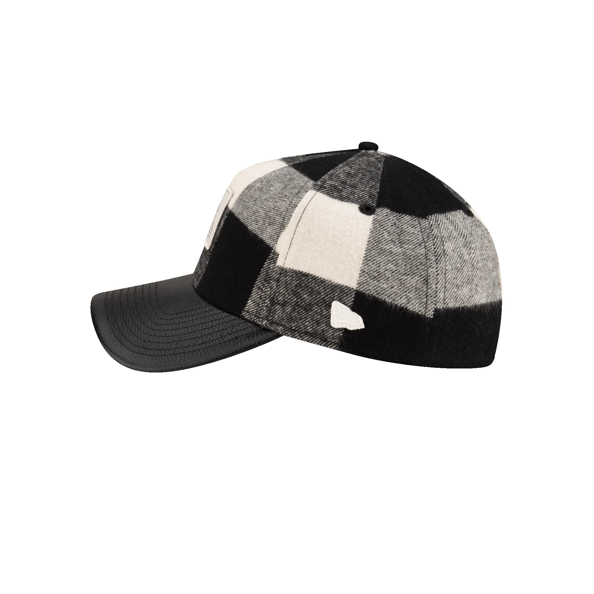 Brand New Era Lumber Plaid College White 9FORTY A-Frame Adjustable Hat sold by New Era product image thumbnail 4