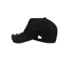 Brand New Era Forge Leather Patch Black 9FORTY A-Frame Adjustable Hat sold by New Era