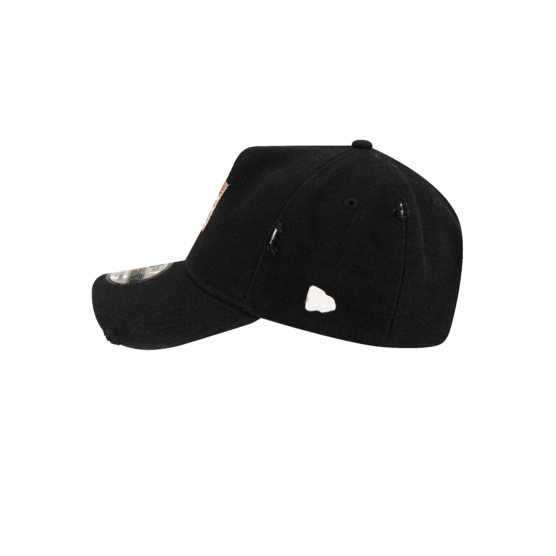 Brand New Era Forge Leather Patch Black 9FORTY A-Frame Adjustable Hat sold by New Era product image thumbnail 4