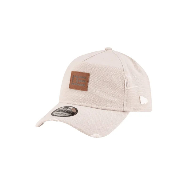 Brand New Era Forge Leather Patch Ashes Of Roses 9FORTY A-Frame Adjustable Hat sold by New Era