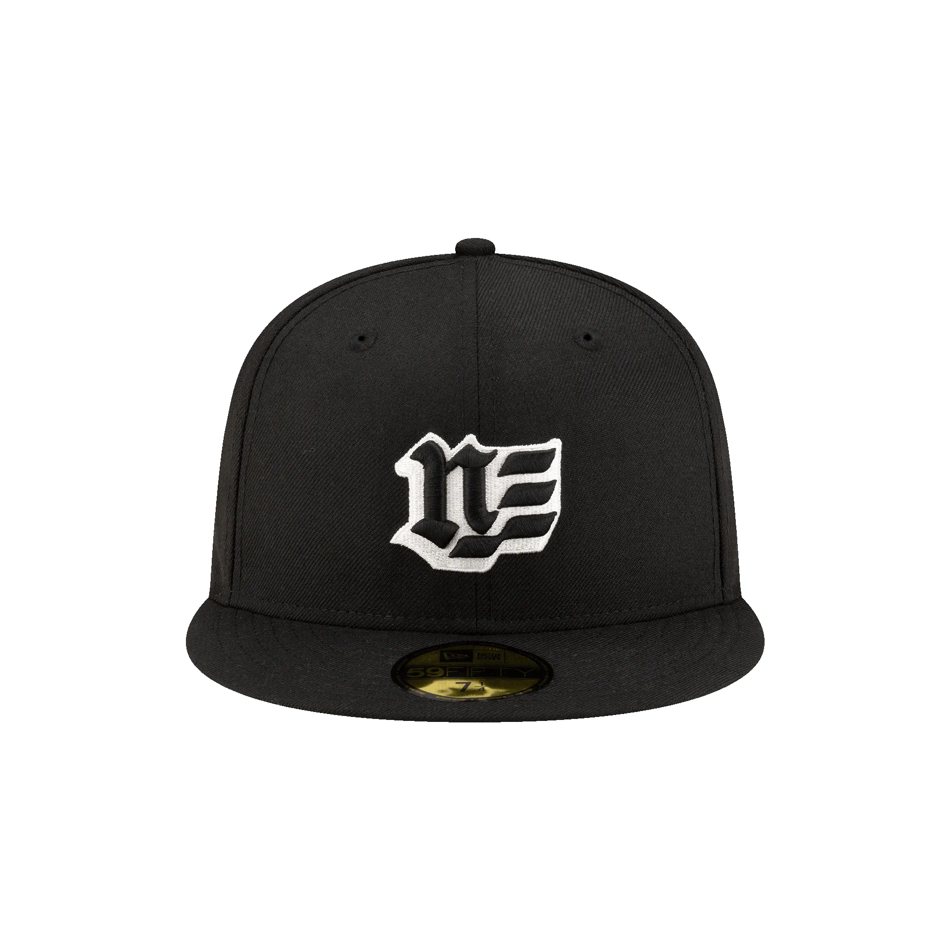 Brand New Era Blackletter Black 59FIFTY Fitted Hat sold by New Era product image thumbnail 2