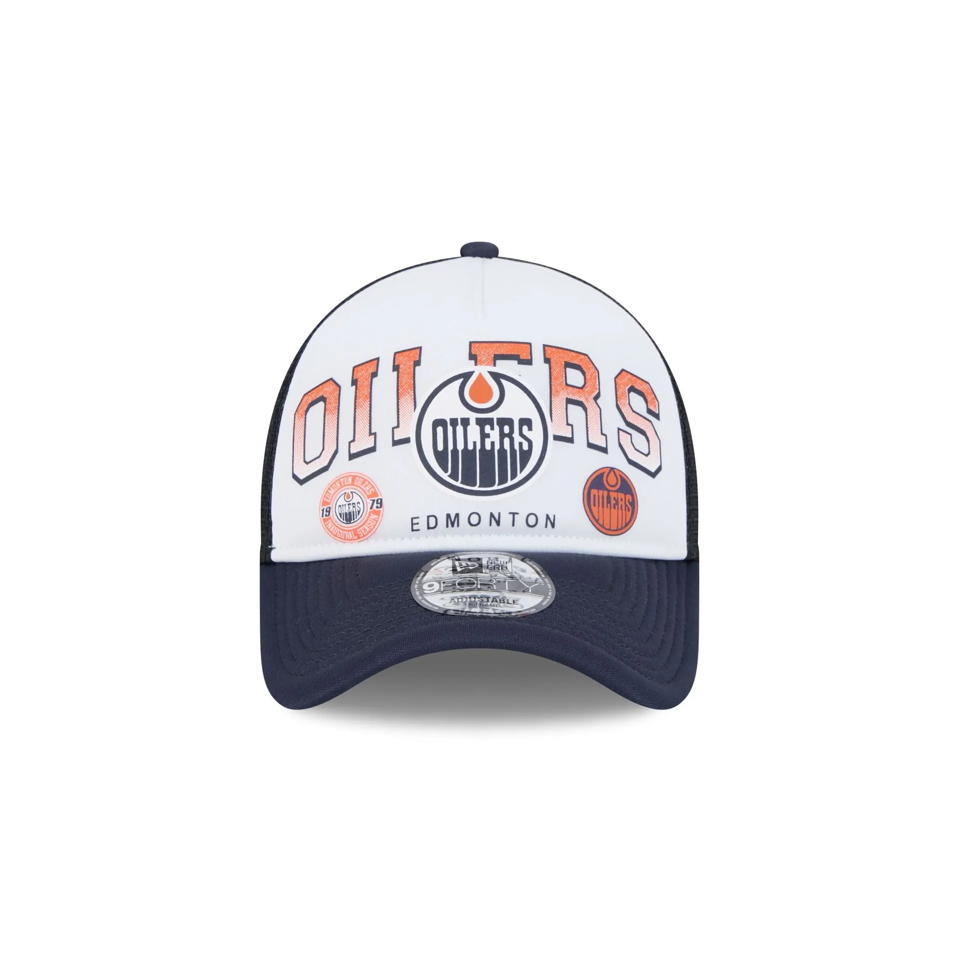 Edmonton Oilers Sport Classics 9FORTY A-Frame Trucker Hat sold by New Era product image thumbnail 2