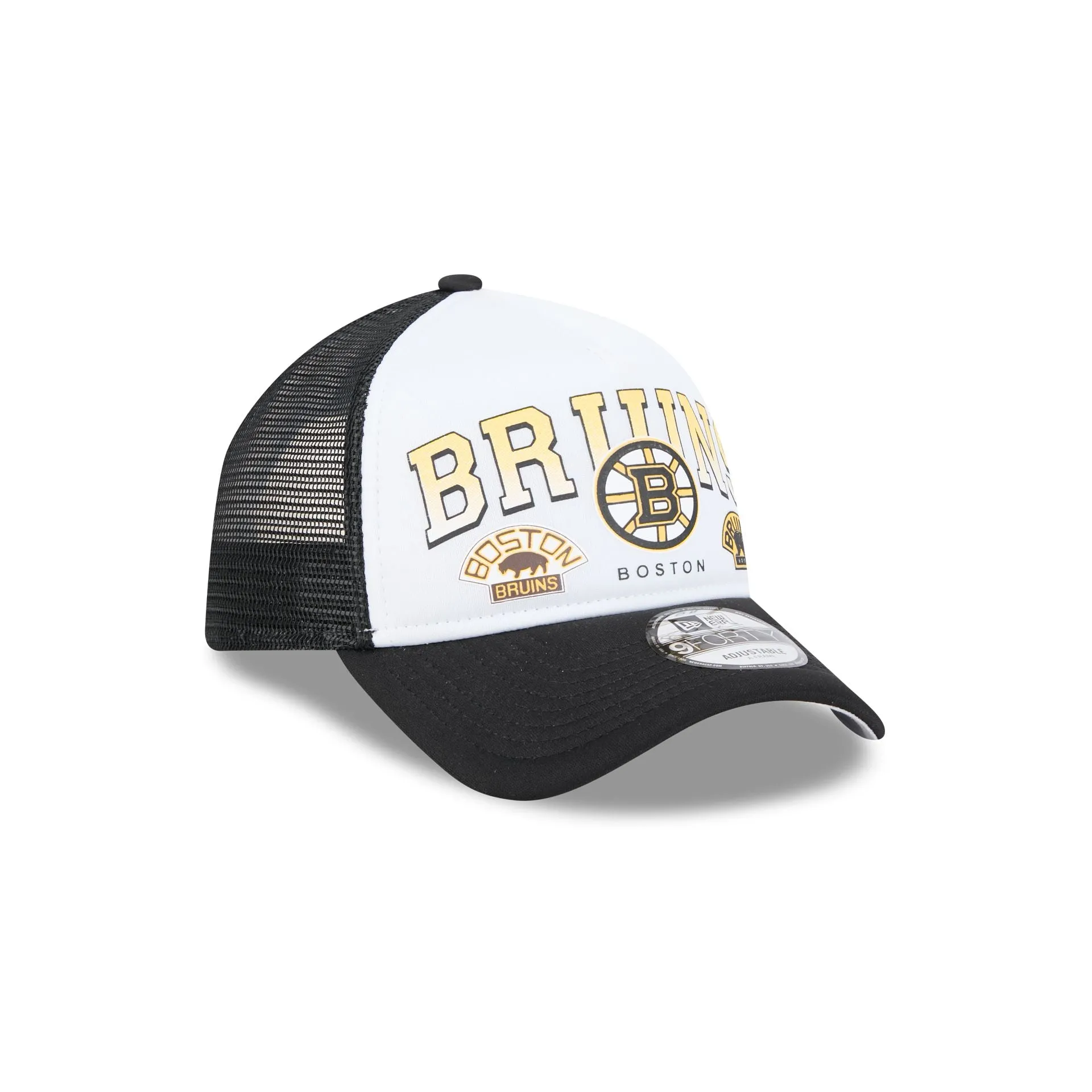 Boston Bruins Sport Classics 9FORTY A-Frame Trucker Hat sold by New Era product image thumbnail 3