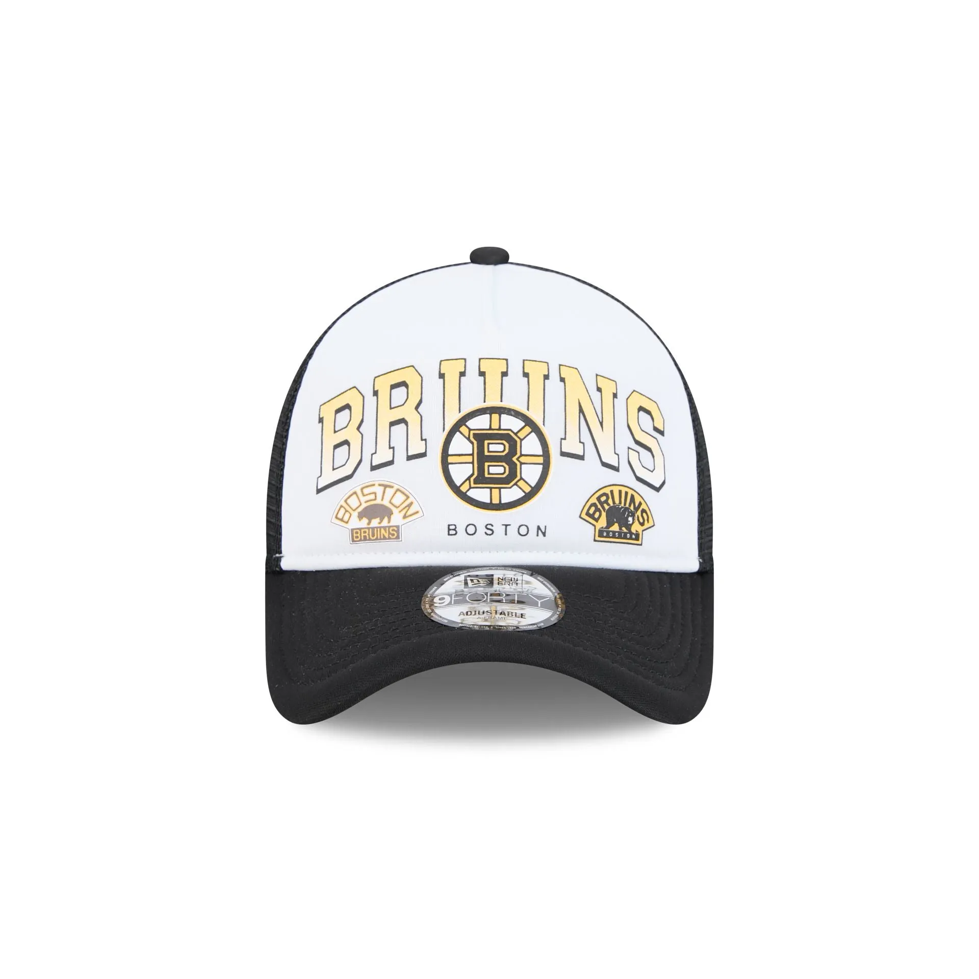 Boston Bruins Sport Classics 9FORTY A-Frame Trucker Hat sold by New Era product image thumbnail 2