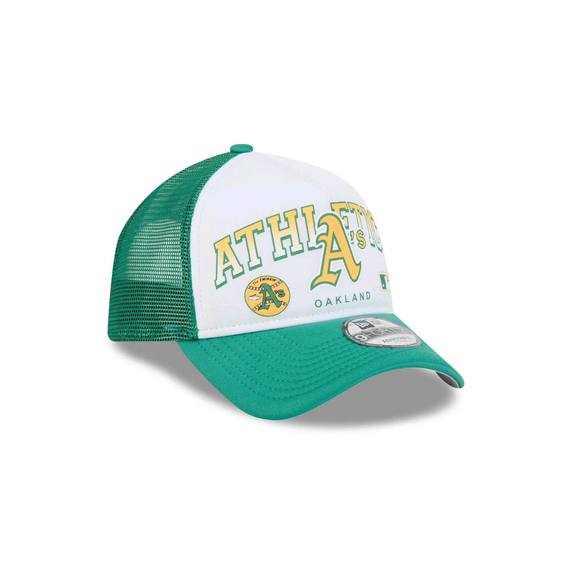 Oakland Athletics Sport Classics 9FORTY A-Frame Trucker Hat sold by New Era product image thumbnail 3