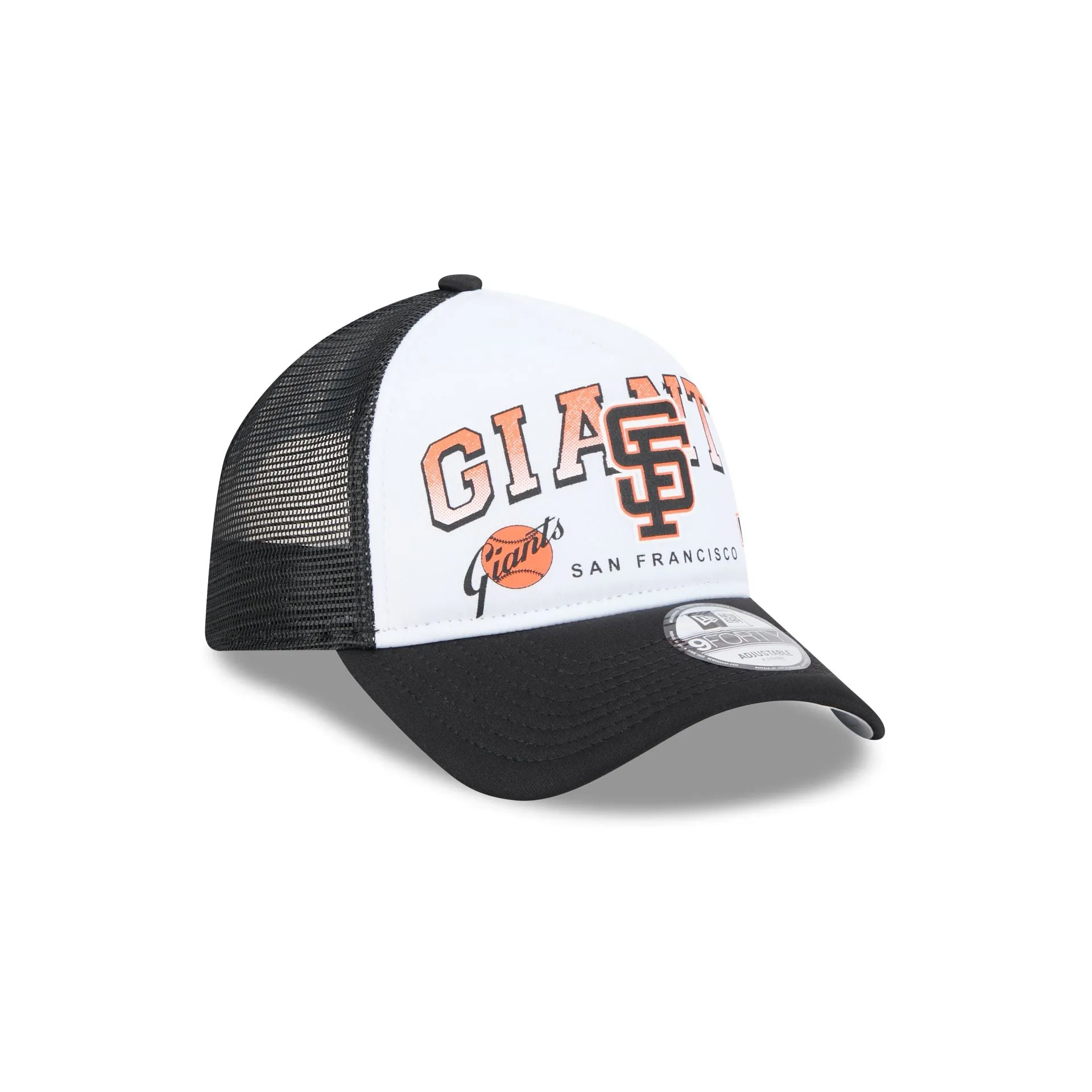San Francisco Giants Sport Classics 9FORTY A-Frame Trucker Hat sold by New Era product image thumbnail 3