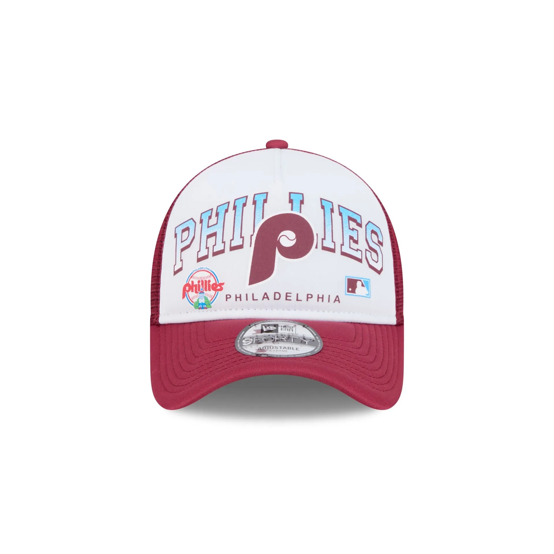 Philadelphia Phillies Sport Classics 9FORTY A-Frame Trucker Hat sold by New Era product image thumbnail 2