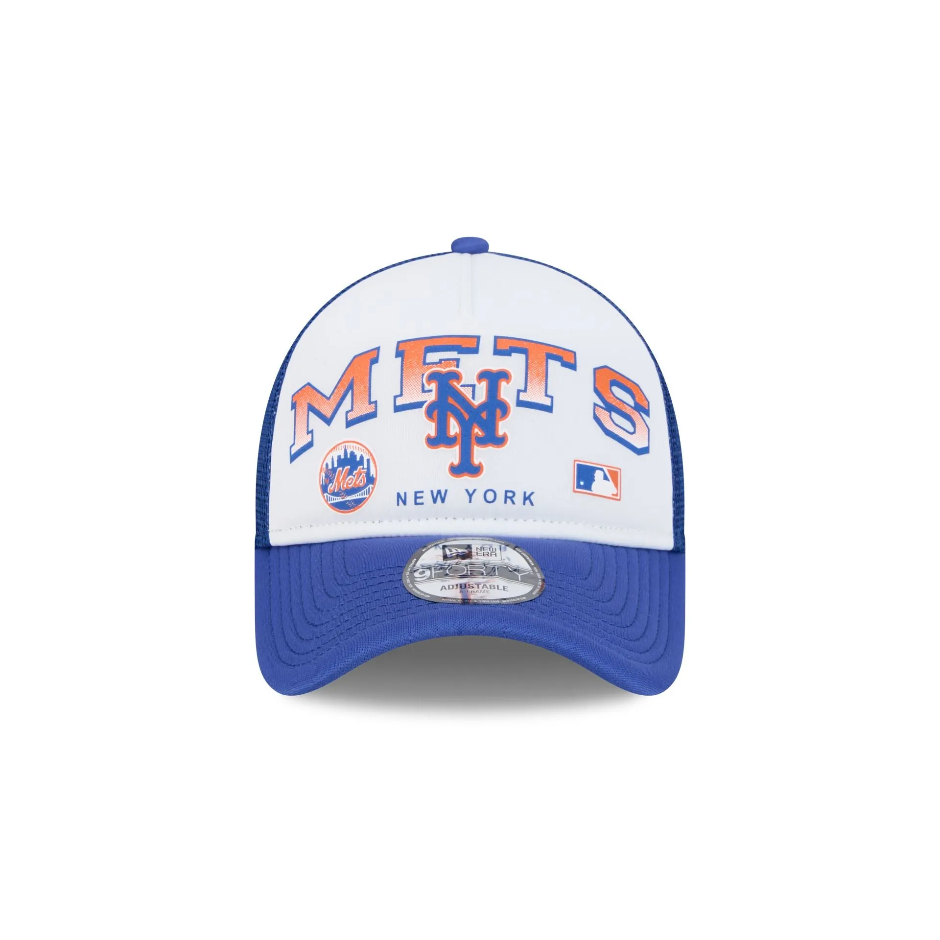New York Mets Sport Classics 9FORTY A-Frame Trucker Hat sold by New Era product image thumbnail 2