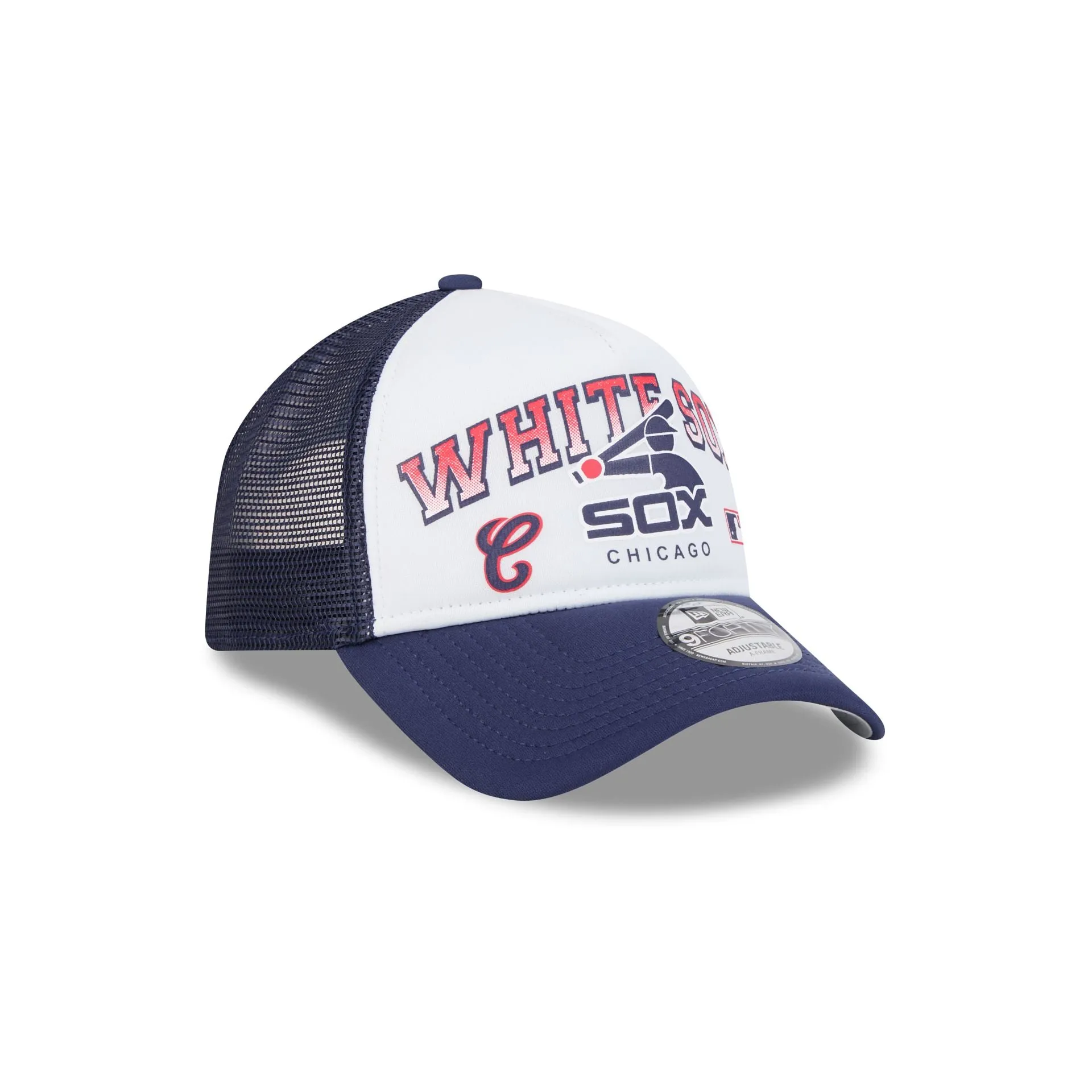 Chicago White Sox Sport Classics 9FORTY A-Frame Trucker Hat sold by New Era product image thumbnail 3