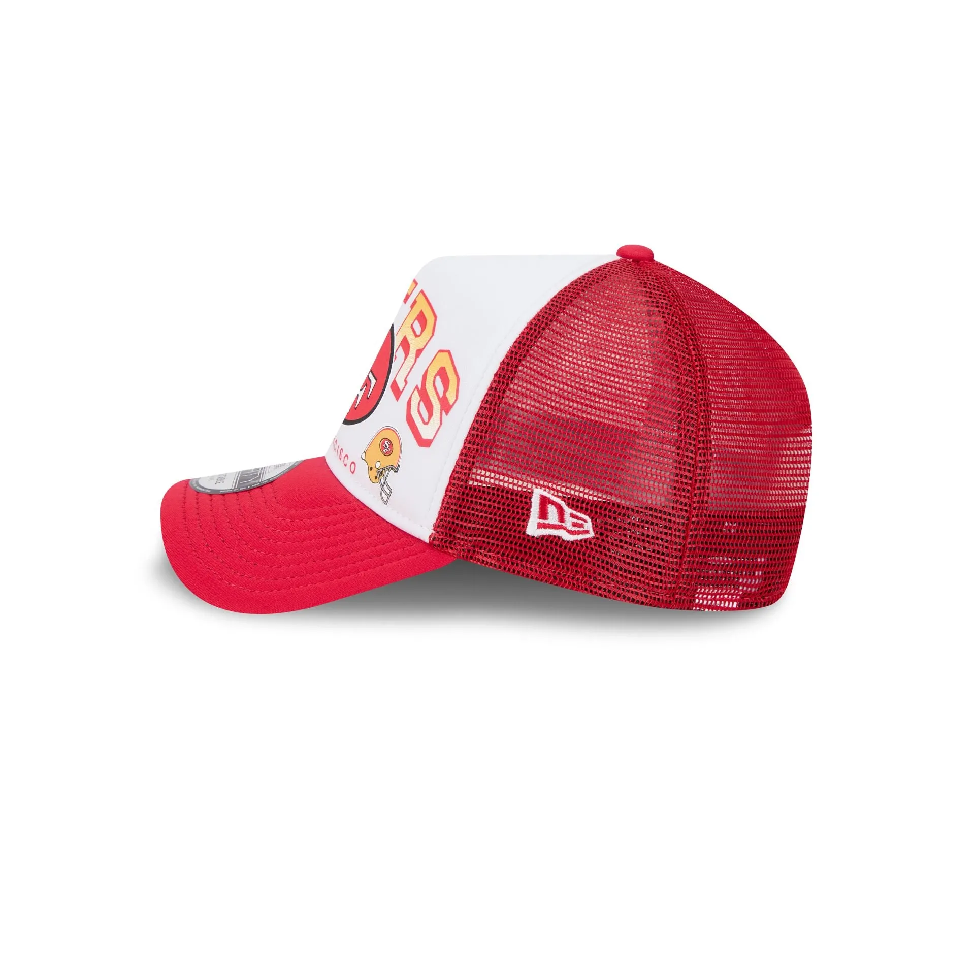 San Francisco 49ers Sport Classics 9FORTY A-Frame Trucker Hat sold by New Era product image thumbnail 4