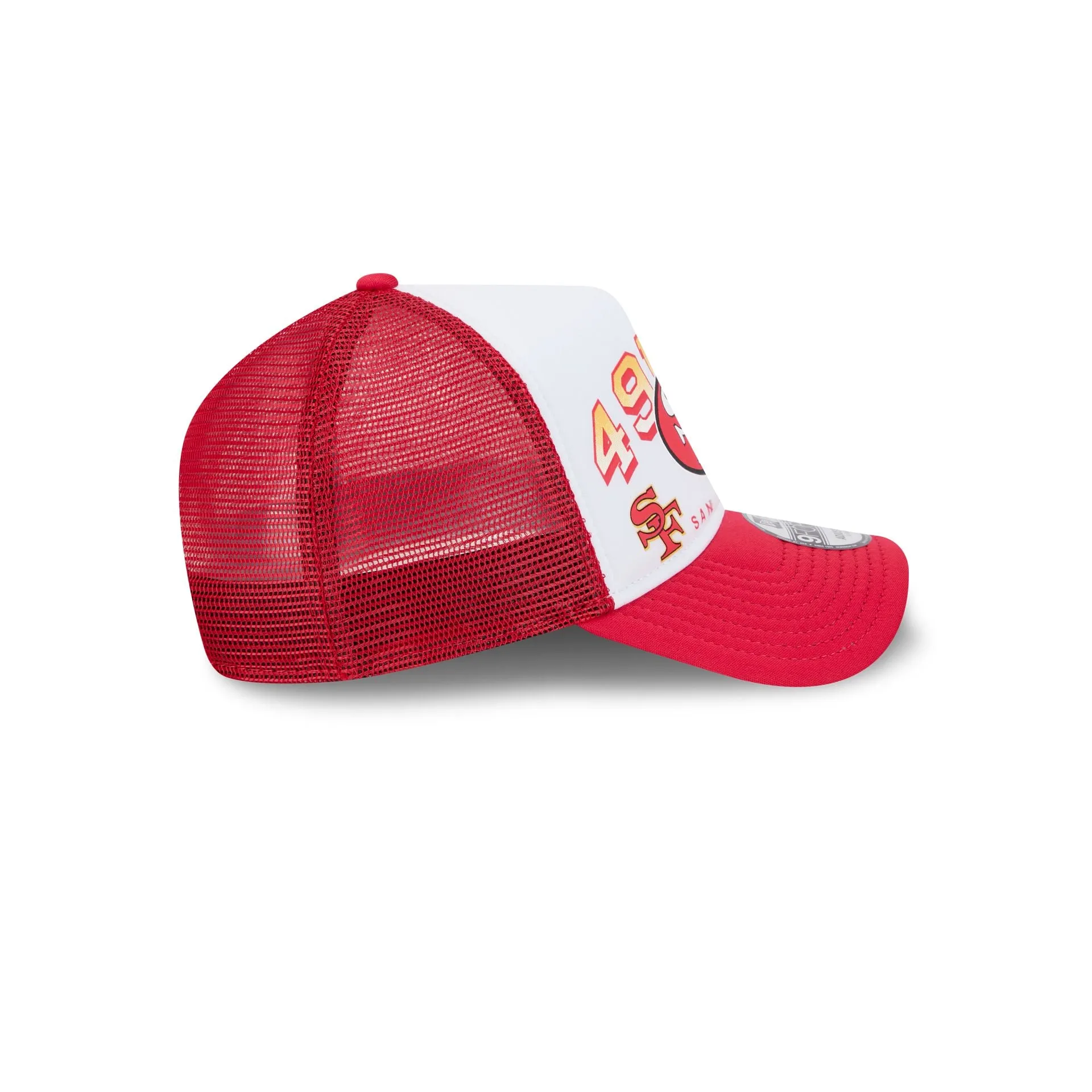 San Francisco 49ers Sport Classics 9FORTY A-Frame Trucker Hat sold by New Era product image thumbnail 5