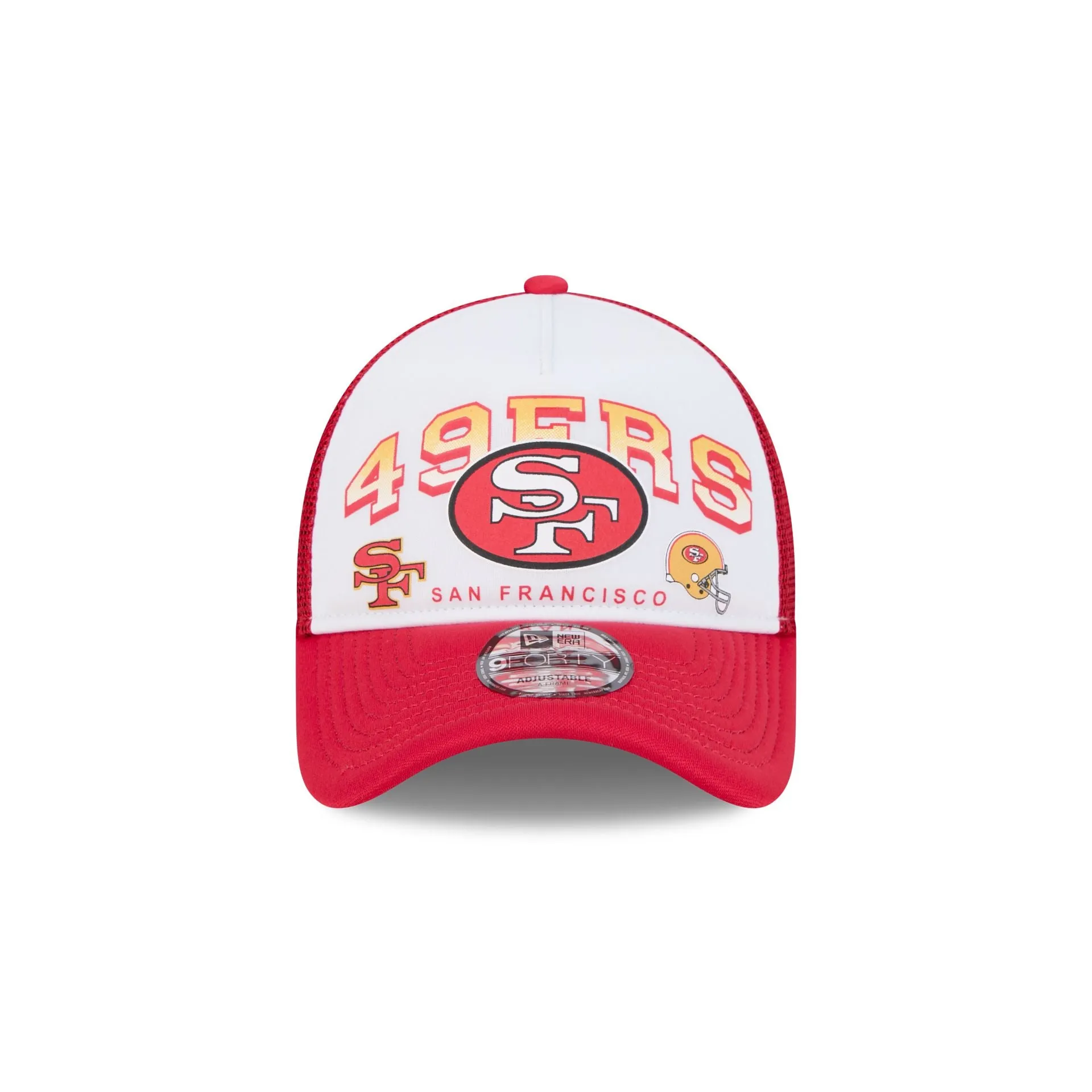 San Francisco 49ers Sport Classics 9FORTY A-Frame Trucker Hat sold by New Era product image thumbnail 2