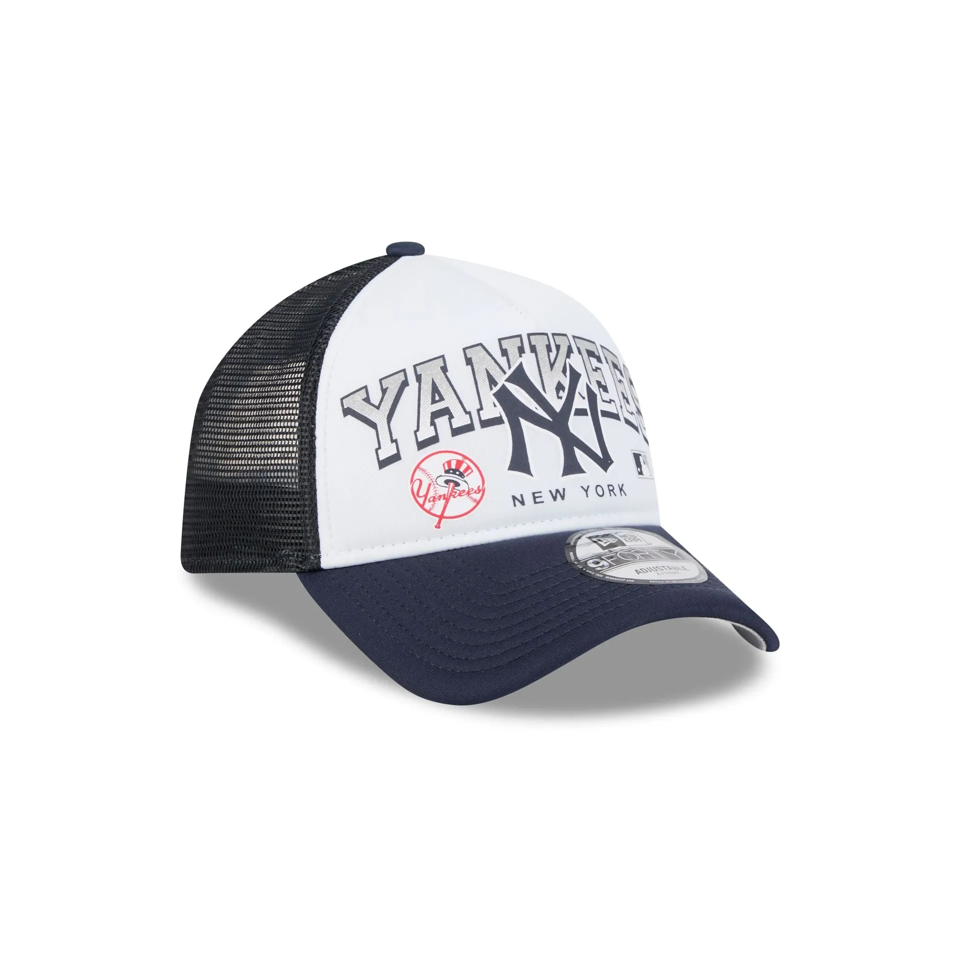 New York Yankees Sport Classics 9FORTY A-Frame Trucker Hat sold by New Era product image thumbnail 3
