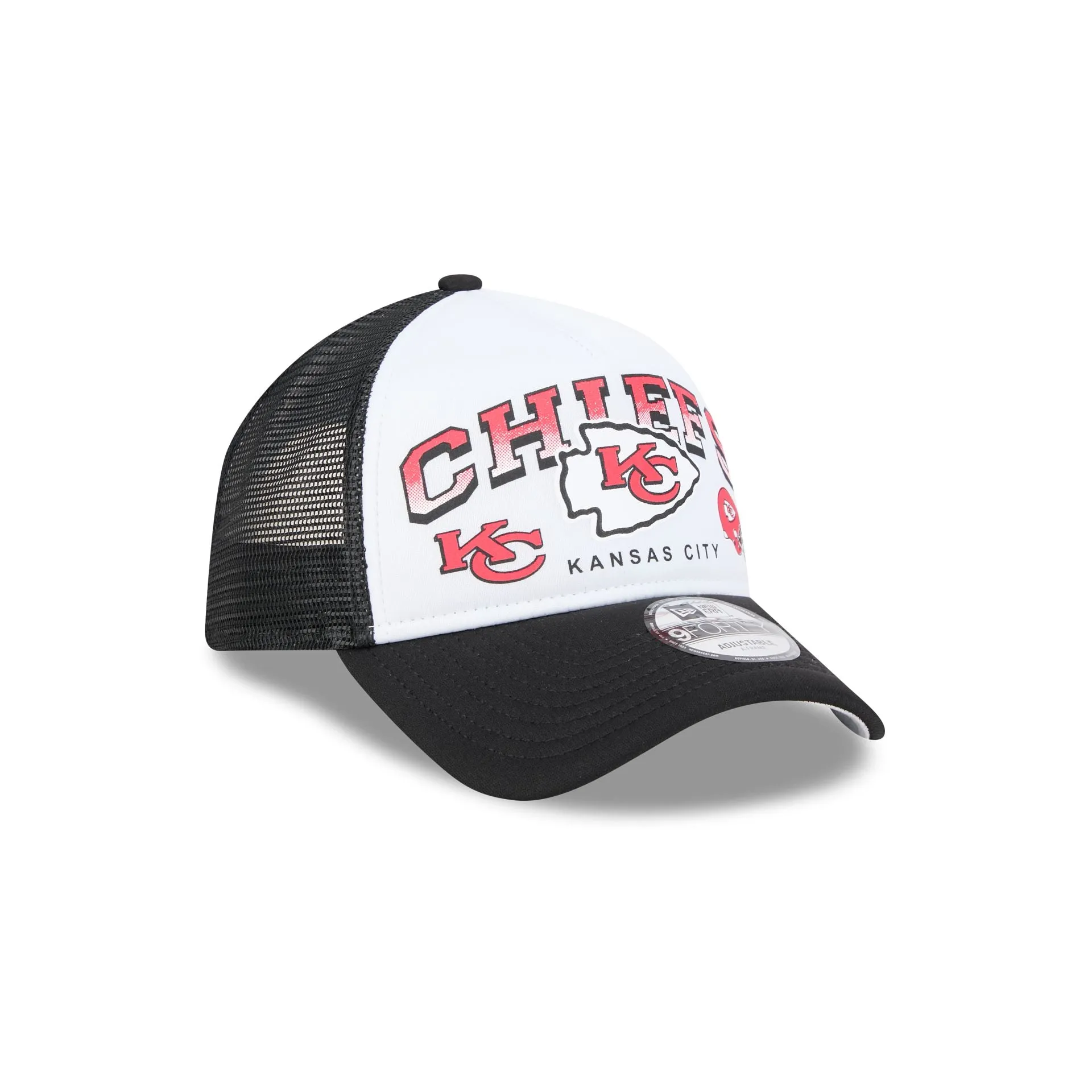 Kansas City Chiefs Sport Classics 9FORTY A-Frame Trucker Hat sold by New Era product image thumbnail 3