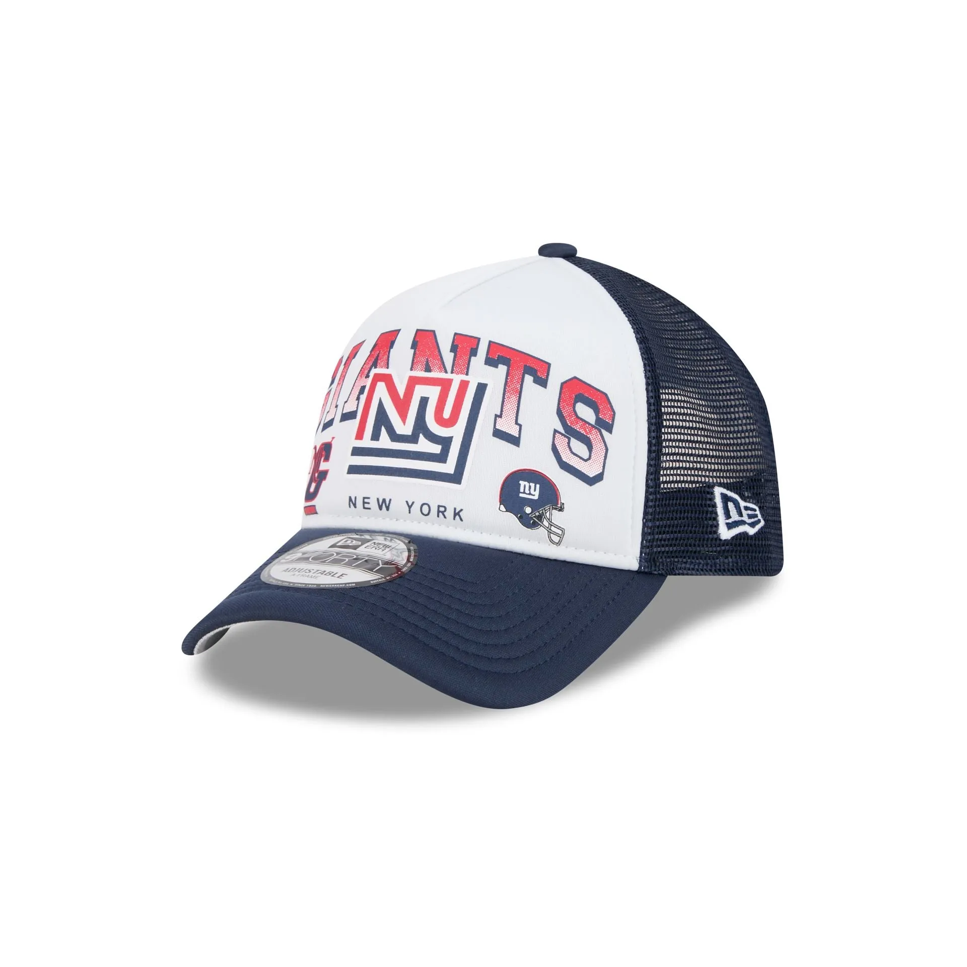 New York Giants Sport Classics 9FORTY A-Frame Trucker Hat sold by New Era
