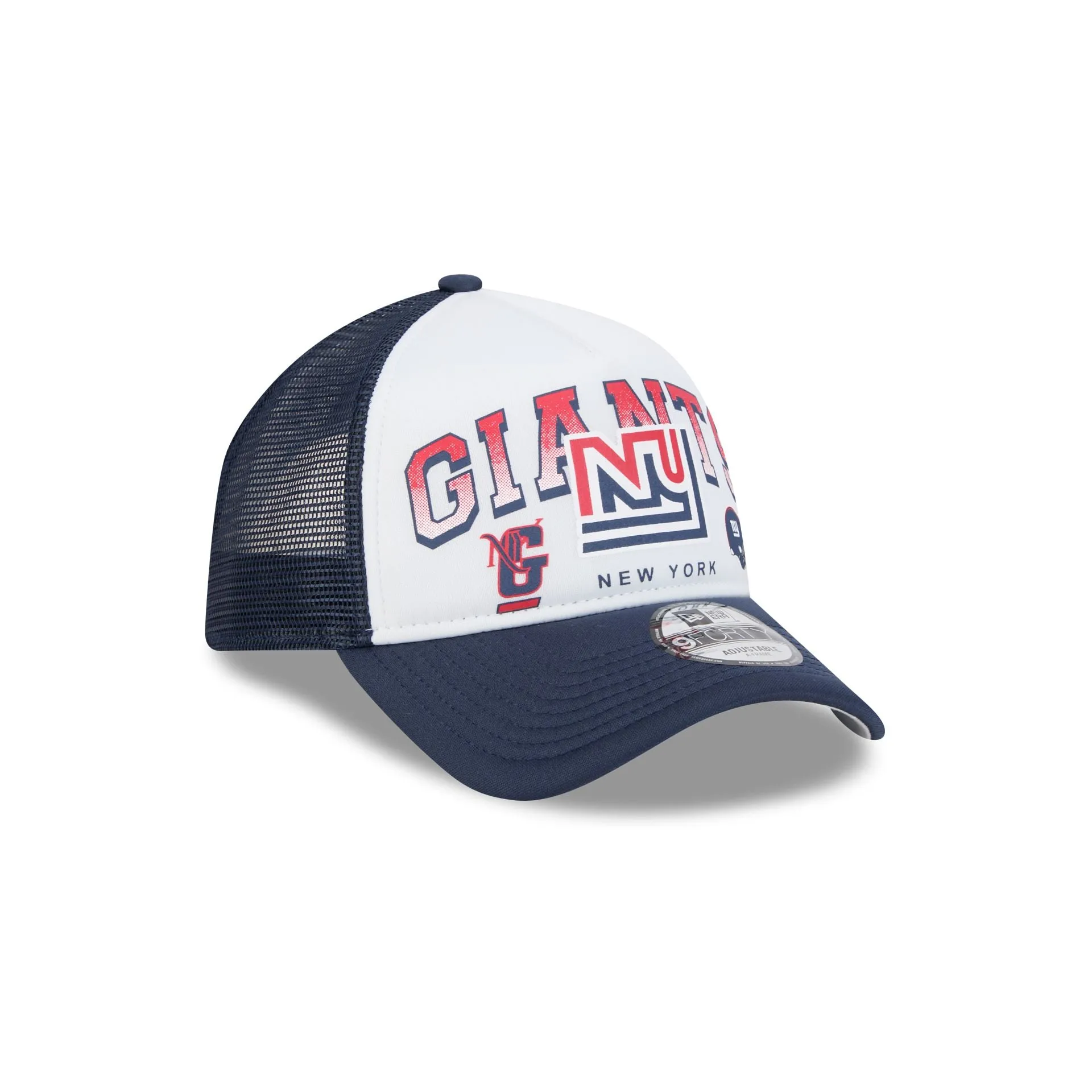 New York Giants Sport Classics 9FORTY A-Frame Trucker Hat sold by New Era product image thumbnail 3