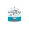 Miami Dolphins Sport Classics 9FORTY A-Frame Trucker Hat sold by New Era