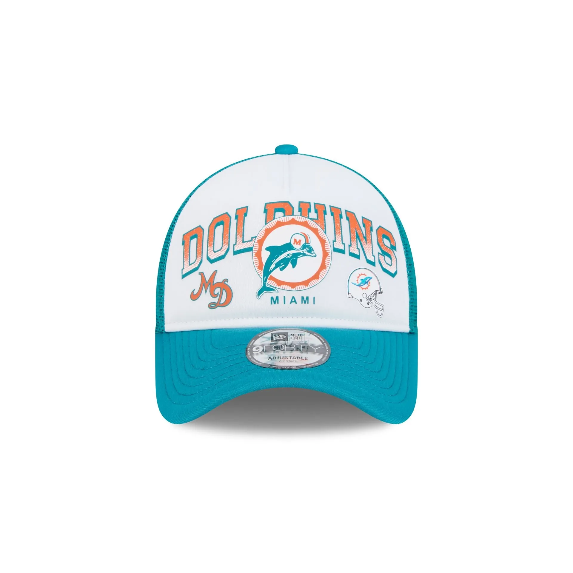 Miami Dolphins Sport Classics 9FORTY A-Frame Trucker Hat sold by New Era product image thumbnail 2