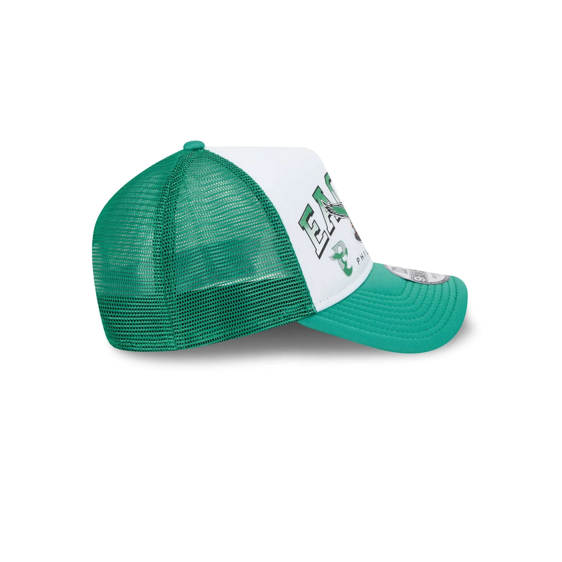 Philadelphia Eagles Sport Classics 9FORTY A-Frame Trucker Hat sold by New Era product image thumbnail 5